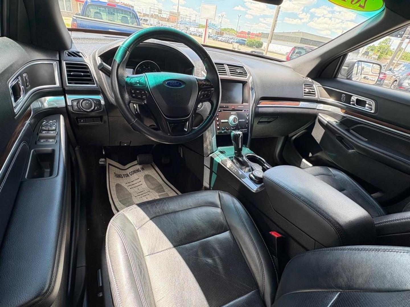 2016 GRAY FORD EXPLORER LIMITED (1FM5K8F85GG) with an 3.5L engine, Automatic transmission, located at 501 E. Columbia St., Springfield, OH, 45503, (800) 262-7122, 39.925262, -83.801796 - ***Clean Carfax***Limited***4WD***Heated and Cooled Leather Seating***Navigation***Remote Start***Power Liftgate***All New Brake Pads and Rotors***New Air Filter and Cabin Air Filter***New Wiper Blades***All New Tire Sensors***Fresh Oil Change*** Jay North Auto has offered hand picked vehicles - Photo#10