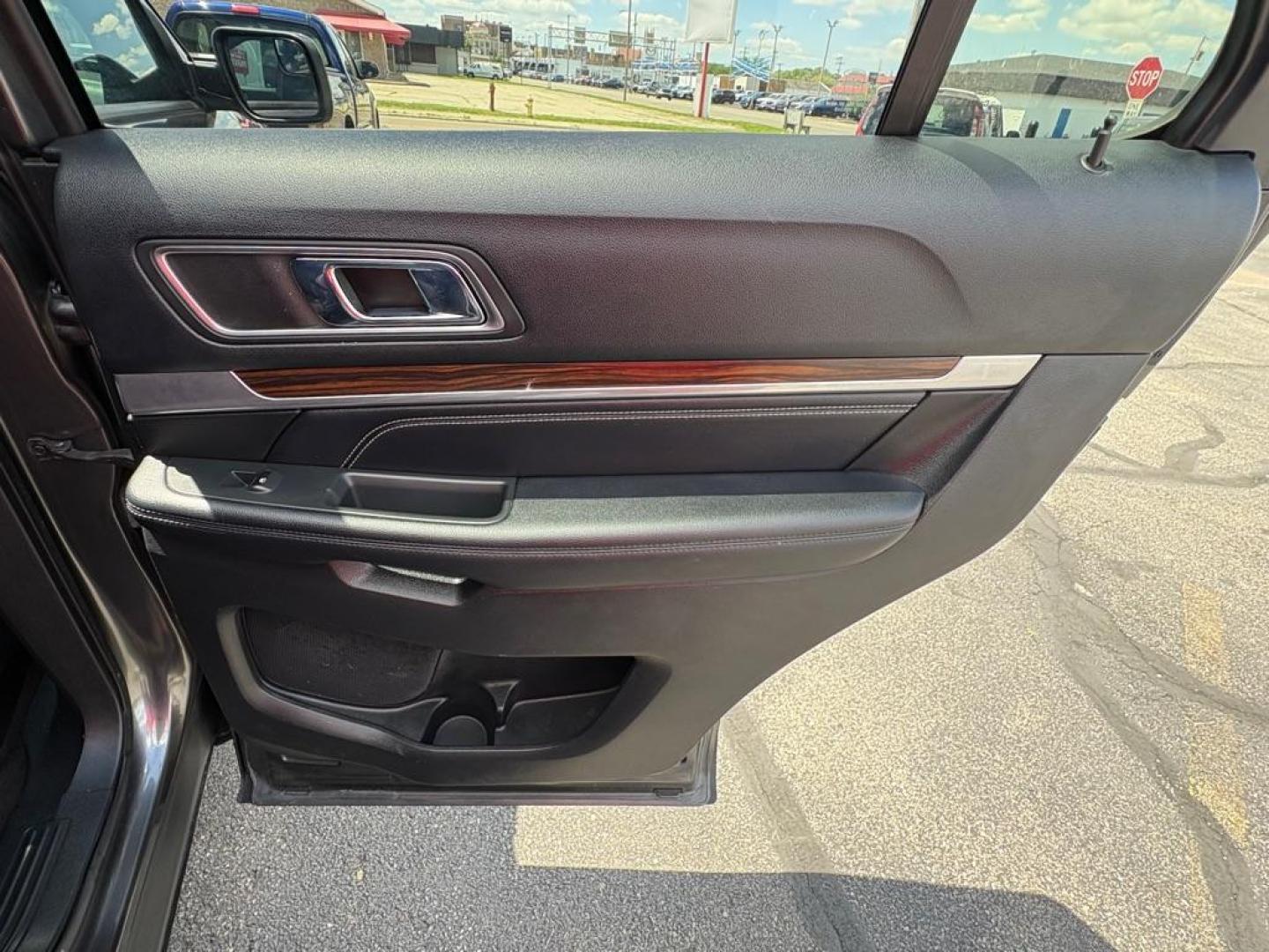2016 GRAY FORD EXPLORER LIMITED (1FM5K8F85GG) with an 3.5L engine, Automatic transmission, located at 501 E. Columbia St., Springfield, OH, 45503, (800) 262-7122, 39.925262, -83.801796 - ***Clean Carfax***Limited***4WD***Heated and Cooled Leather Seating***Navigation***Remote Start***Power Liftgate***All New Brake Pads and Rotors***New Air Filter and Cabin Air Filter***New Wiper Blades***All New Tire Sensors***Fresh Oil Change*** Jay North Auto has offered hand picked vehicles - Photo#17