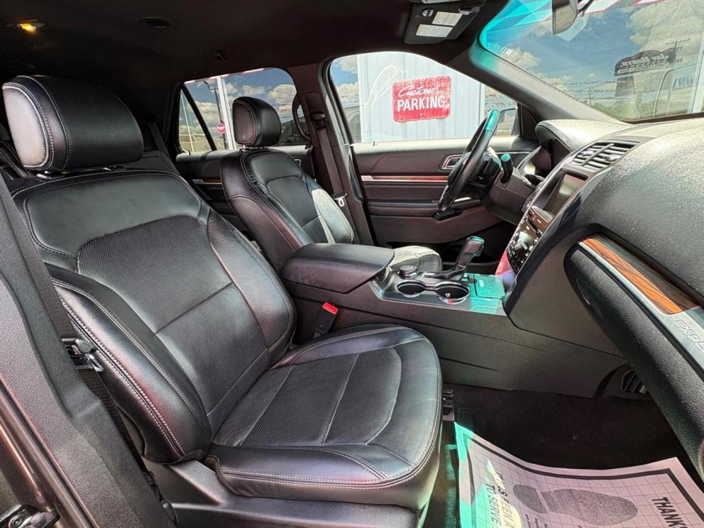 2016 GRAY FORD EXPLORER LIMITED (1FM5K8F85GG) with an 3.5L engine, Automatic transmission, located at 501 E. Columbia St., Springfield, OH, 45503, (800) 262-7122, 39.925262, -83.801796 - ***Clean Carfax***Limited***4WD***Heated and Cooled Leather Seating***Navigation***Remote Start***Power Liftgate***All New Brake Pads and Rotors***New Air Filter and Cabin Air Filter***New Wiper Blades***All New Tire Sensors***Fresh Oil Change*** Jay North Auto has offered hand picked vehicles - Photo#20
