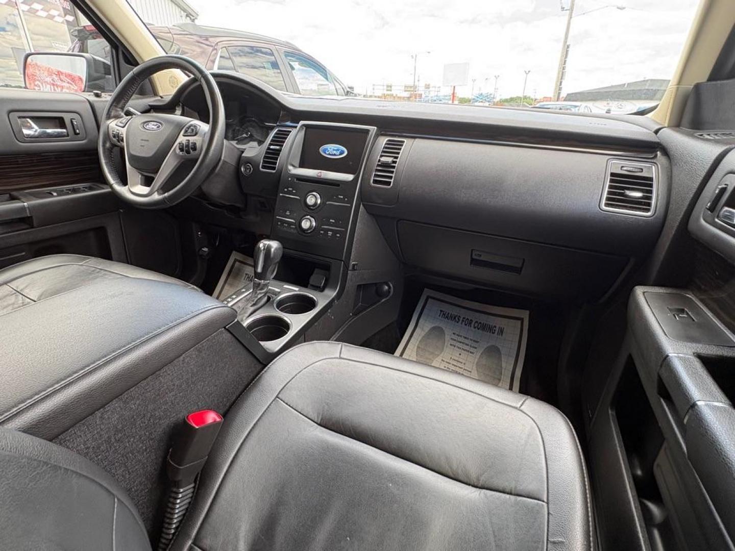2018 MAROON FORD FLEX SEL (2FMGK5C84JB) with an 3.5L engine, Automatic transmission, located at 501 E. Columbia St., Springfield, OH, 45503, (800) 262-7122, 39.925262, -83.801796 - ***Clean Carfax***SEL***3.5L***Heated Leather Seating***3rd Row Seating***Blind Spot***Premium Audio***Remote Start***All New Brake Pads and Rotors***New Tires***Fresh Oil Change*** Jay North Auto has offered hand picked vehicles since 1965! Our customer's enjoy a NO pressure buying experience- Photo#19