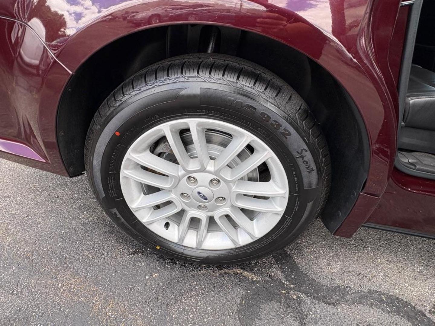 2018 MAROON FORD FLEX SEL (2FMGK5C84JB) with an 3.5L engine, Automatic transmission, located at 501 E. Columbia St., Springfield, OH, 45503, (800) 262-7122, 39.925262, -83.801796 - ***Clean Carfax***SEL***3.5L***Heated Leather Seating***3rd Row Seating***Blind Spot***Premium Audio***Remote Start***All New Brake Pads and Rotors***New Tires***Fresh Oil Change*** Jay North Auto has offered hand picked vehicles since 1965! Our customer's enjoy a NO pressure buying experience- Photo#20