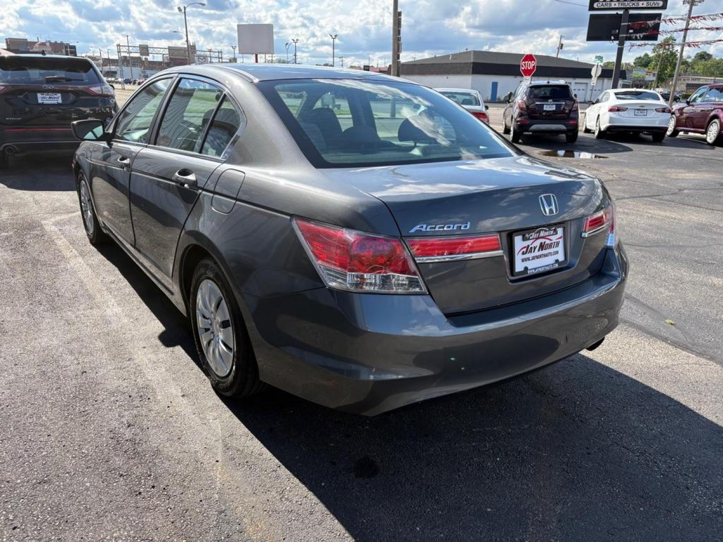 2012 GRAY HONDA ACCORD LX (1HGCP2F36CA) with an 2.4L engine, Automatic transmission, located at 501 E. Columbia St., Springfield, OH, 45503, (800) 262-7122, 39.925262, -83.801796 - ***Clean Carfax***2 Owner***LX***Like New Tires***New Air Filter and Cabin Air Filter***New Spark Plugs***New Wipers***New Power Steering Pump***Fresh Oil Change*** Jay North Auto has offered hand picked vehicles since 1965! Our customer's enjoy a NO pressure buying experience with a small tow- Photo#4
