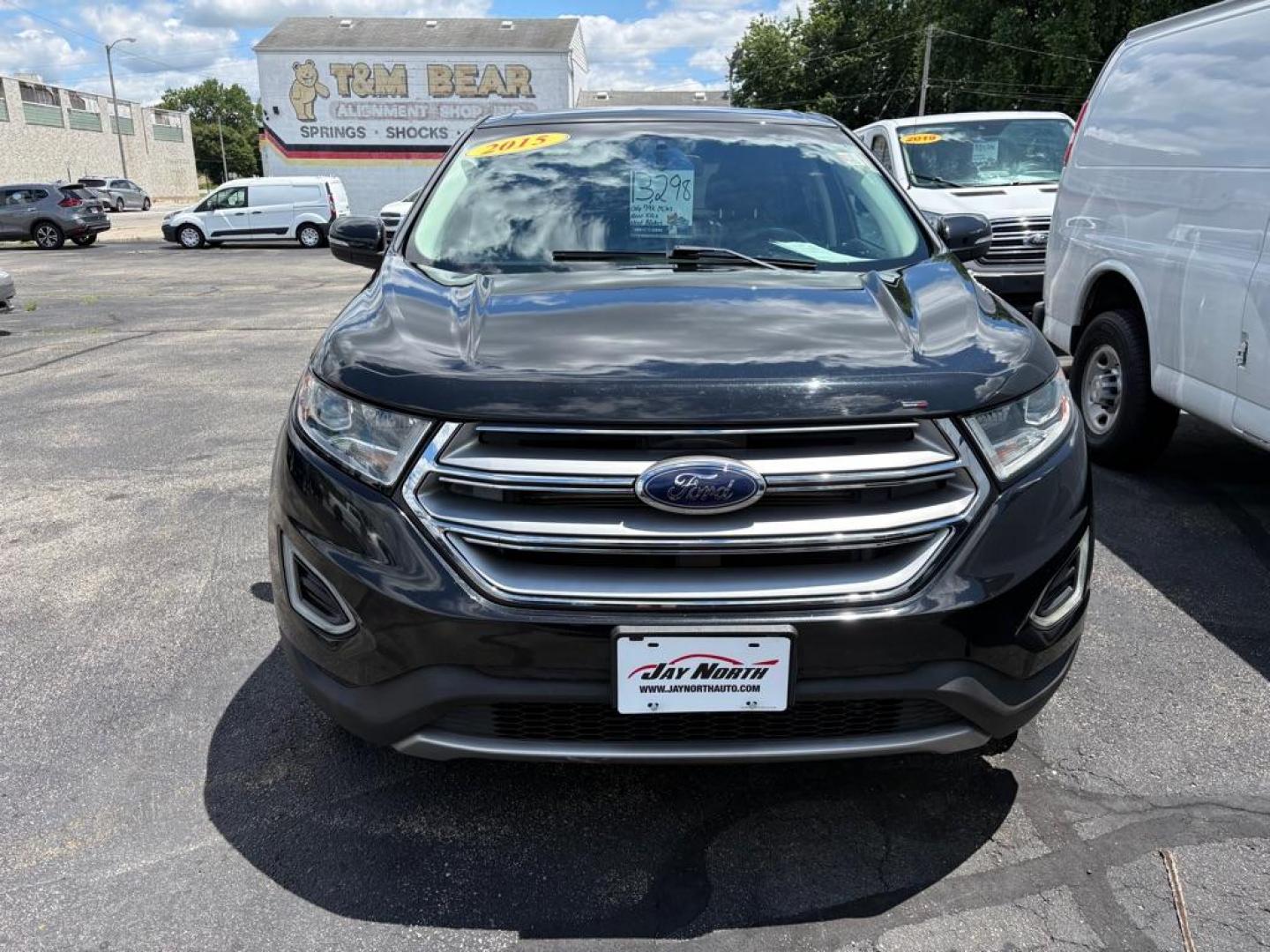 2015 BLACK FORD EDGE SEL (2FMTK4J86FB) with an 3.5L engine, Automatic transmission, located at 501 E. Columbia St., Springfield, OH, 45503, (800) 262-7122, 39.925262, -83.801796 - ***Only 79K Miles***SEL***AWD***Navigation***Blind Spot***Remote Start***Heated Leather Seating***Hands Free Lift Gate***New Tires***All New Brake Pads and Rotors***Fresh Oil Change***NICE*** Jay North Auto has offered hand picked vehicles since 1965! Our customer's enjoy a NO pressure buying e - Photo#6