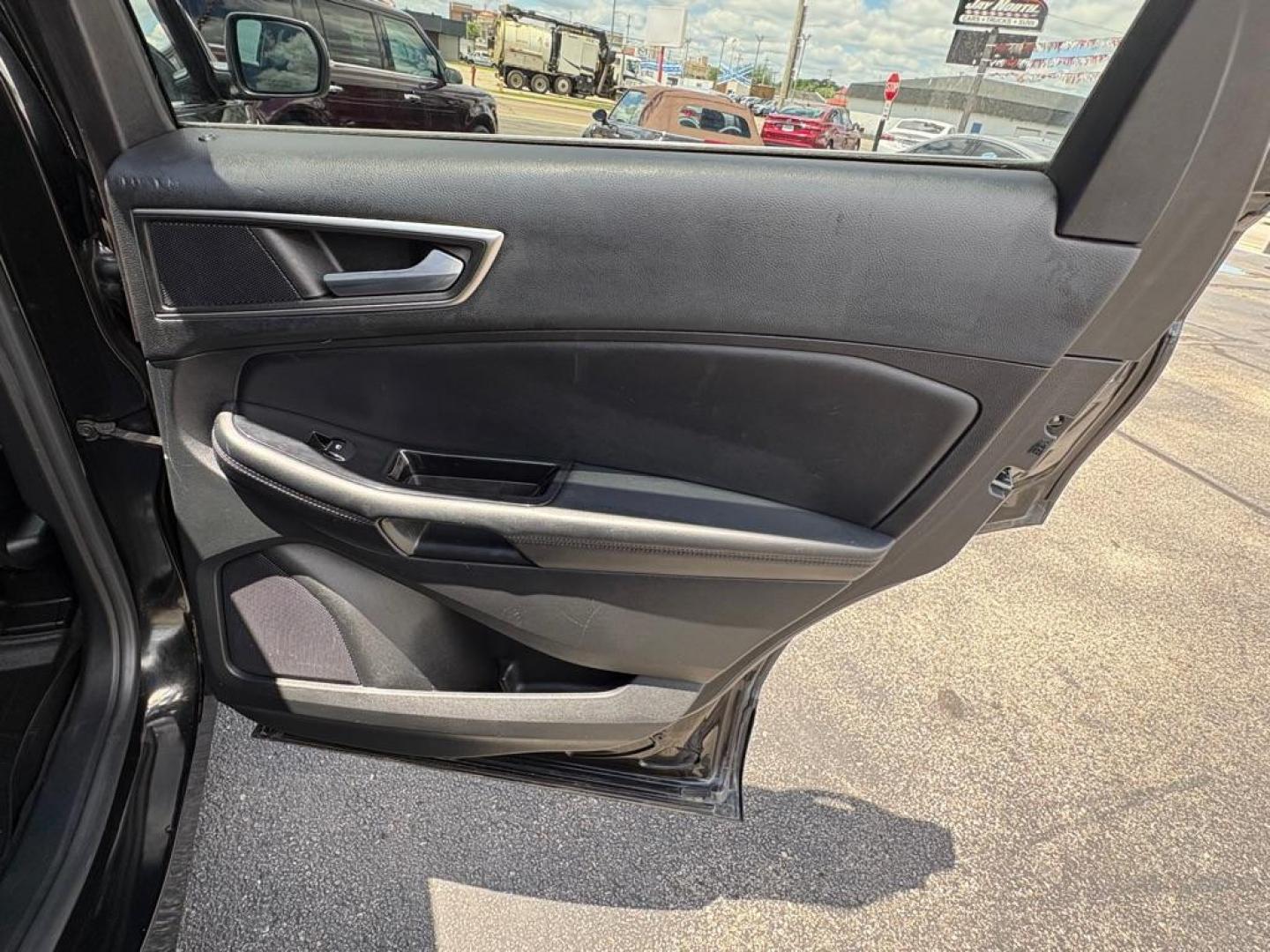 2015 BLACK FORD EDGE SEL (2FMTK4J86FB) with an 3.5L engine, Automatic transmission, located at 501 E. Columbia St., Springfield, OH, 45503, (800) 262-7122, 39.925262, -83.801796 - ***Only 79K Miles***SEL***AWD***Navigation***Blind Spot***Remote Start***Heated Leather Seating***Hands Free Lift Gate***New Tires***All New Brake Pads and Rotors***Fresh Oil Change***NICE*** Jay North Auto has offered hand picked vehicles since 1965! Our customer's enjoy a NO pressure buying e - Photo#13