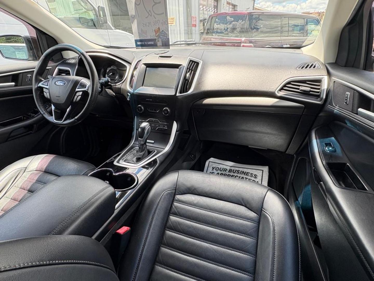 2015 BLACK FORD EDGE SEL (2FMTK4J86FB) with an 3.5L engine, Automatic transmission, located at 501 E. Columbia St., Springfield, OH, 45503, (800) 262-7122, 39.925262, -83.801796 - ***Only 79K Miles***SEL***AWD***Navigation***Blind Spot***Remote Start***Heated Leather Seating***Hands Free Lift Gate***New Tires***All New Brake Pads and Rotors***Fresh Oil Change***NICE*** Jay North Auto has offered hand picked vehicles since 1965! Our customer's enjoy a NO pressure buying e - Photo#17