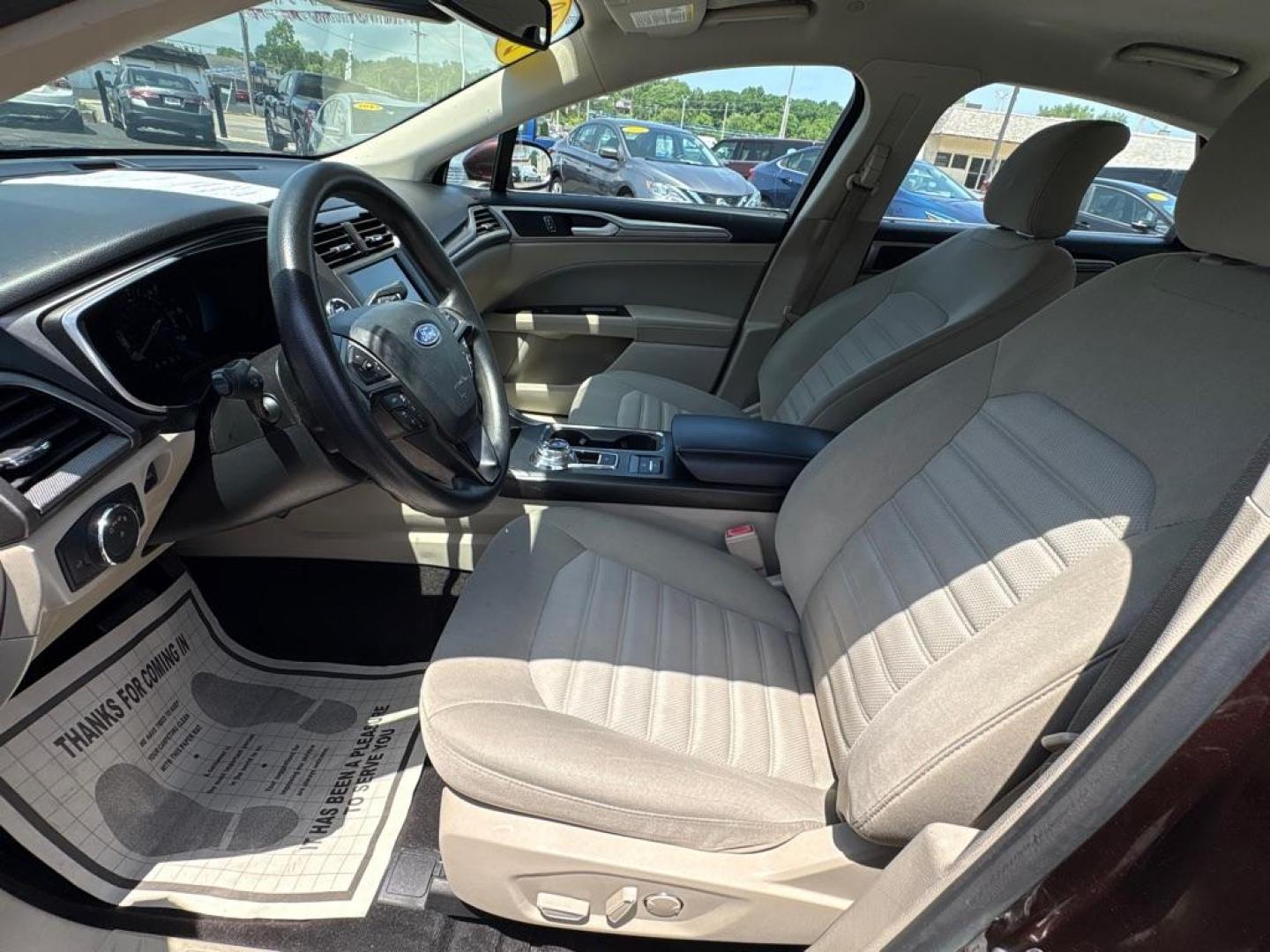 2019 RED FORD FUSION SE HYBRID (3FA6P0LUXKR) with an 2.0L engine, Continuously Variable transmission, located at 501 E. Columbia St., Springfield, OH, 45503, (800) 262-7122, 39.925262, -83.801796 - *** New Tires *** New Brakes *** New Cabin and Air filter *** Oil Change *** Inspection *** Hybrid *** Jay North Auto has offered hand picked vehicles since 1965! Our customer's enjoy a NO pressure buying experience with a small town feel. We are a preferred dealer for many local credit unions- Photo#7