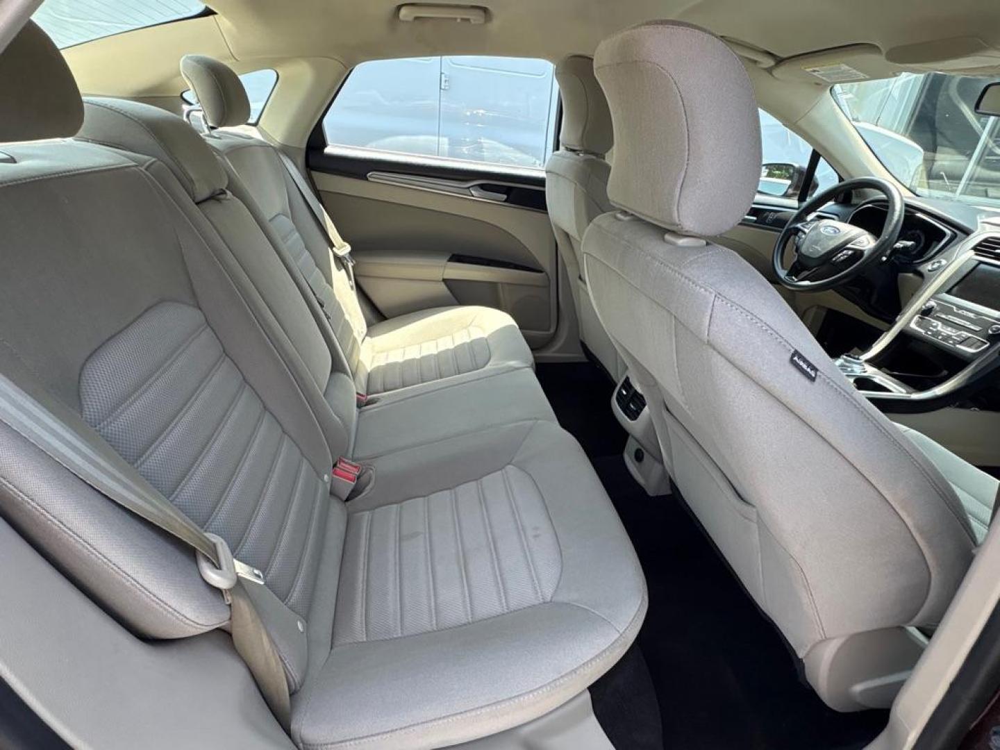 2019 RED FORD FUSION SE HYBRID (3FA6P0LUXKR) with an 2.0L engine, Continuously Variable transmission, located at 501 E. Columbia St., Springfield, OH, 45503, (800) 262-7122, 39.925262, -83.801796 - *** New Tires *** New Brakes *** New Cabin and Air filter *** Oil Change *** Inspection *** Hybrid *** Jay North Auto has offered hand picked vehicles since 1965! Our customer's enjoy a NO pressure buying experience with a small town feel. We are a preferred dealer for many local credit unions- Photo#13