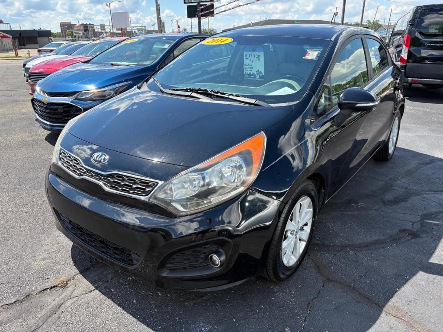 2014 BLACK KIA RIO EX (KNADN5A32E6) with an 1.6L engine, Automatic transmission, located at 501 E. Columbia St., Springfield, OH, 45503, (800) 262-7122, 39.925262, -83.801796 - *** New Tires *** New Battery *** New O2 Sensor *** New Cabin and Air filter *** Oil Change *** Tune Up *** New Wipers *** New Brakes *** New Catalytic Converter *** Back Up Camera *** Power Windows and Locks *** Auto Headlights *** Hatchback *** Alloy Wheels *** Jay North Auto has offered hand - Photo#5