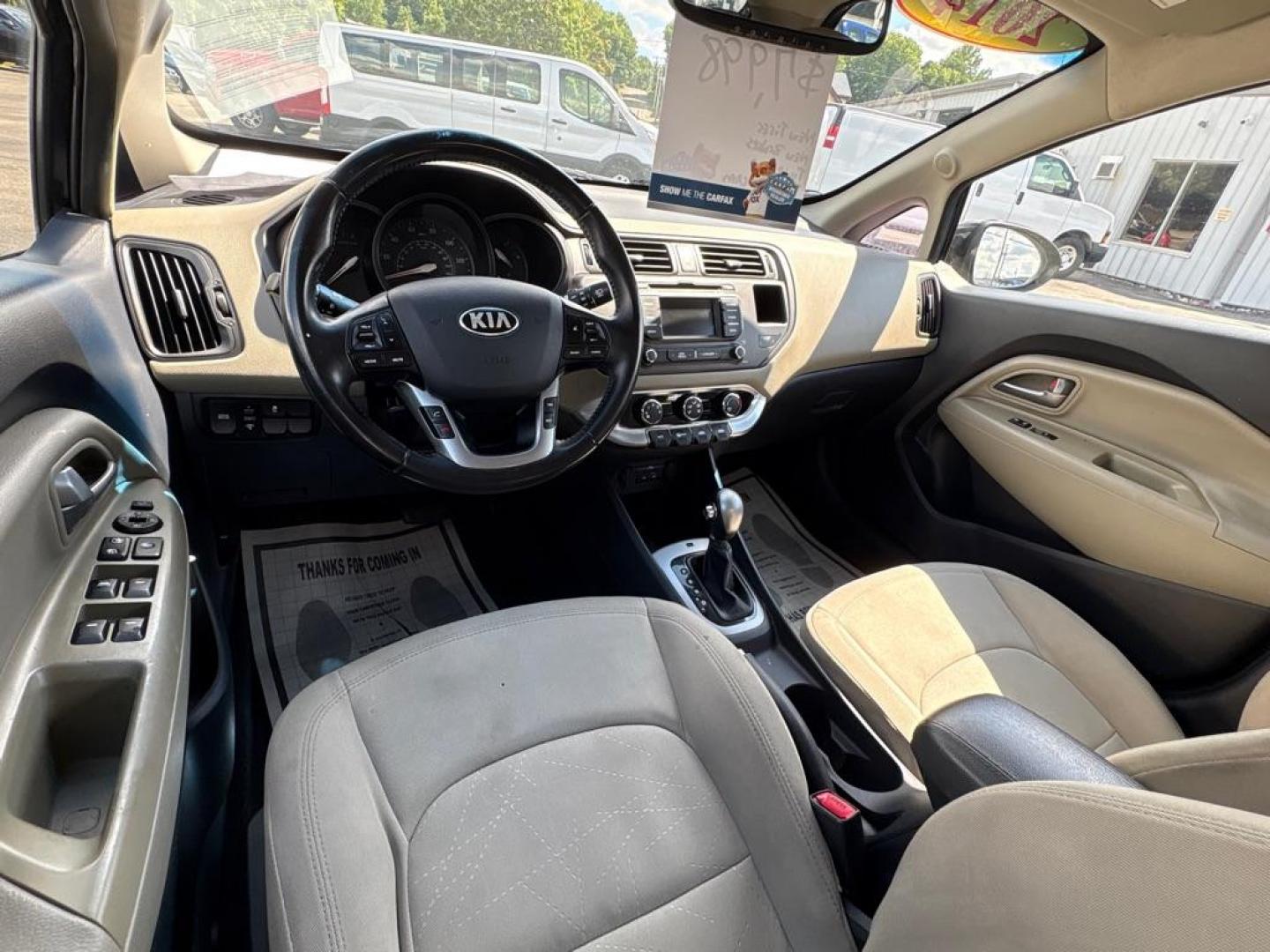2014 BLACK KIA RIO EX (KNADN5A32E6) with an 1.6L engine, Automatic transmission, located at 501 E. Columbia St., Springfield, OH, 45503, (800) 262-7122, 39.925262, -83.801796 - *** New Tires *** New Battery *** New O2 Sensor *** New Cabin and Air filter *** Oil Change *** Tune Up *** New Wipers *** New Brakes *** New Catalytic Converter *** Back Up Camera *** Power Windows and Locks *** Auto Headlights *** Hatchback *** Alloy Wheels *** Jay North Auto has offered hand - Photo#9