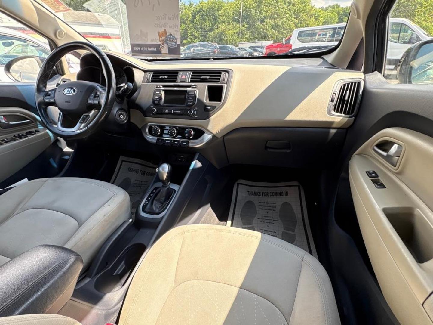 2014 BLACK KIA RIO EX (KNADN5A32E6) with an 1.6L engine, Automatic transmission, located at 501 E. Columbia St., Springfield, OH, 45503, (800) 262-7122, 39.925262, -83.801796 - *** New Tires *** New Battery *** New O2 Sensor *** New Cabin and Air filter *** Oil Change *** Tune Up *** New Wipers *** New Brakes *** New Catalytic Converter *** Back Up Camera *** Power Windows and Locks *** Auto Headlights *** Hatchback *** Alloy Wheels *** Jay North Auto has offered hand - Photo#17