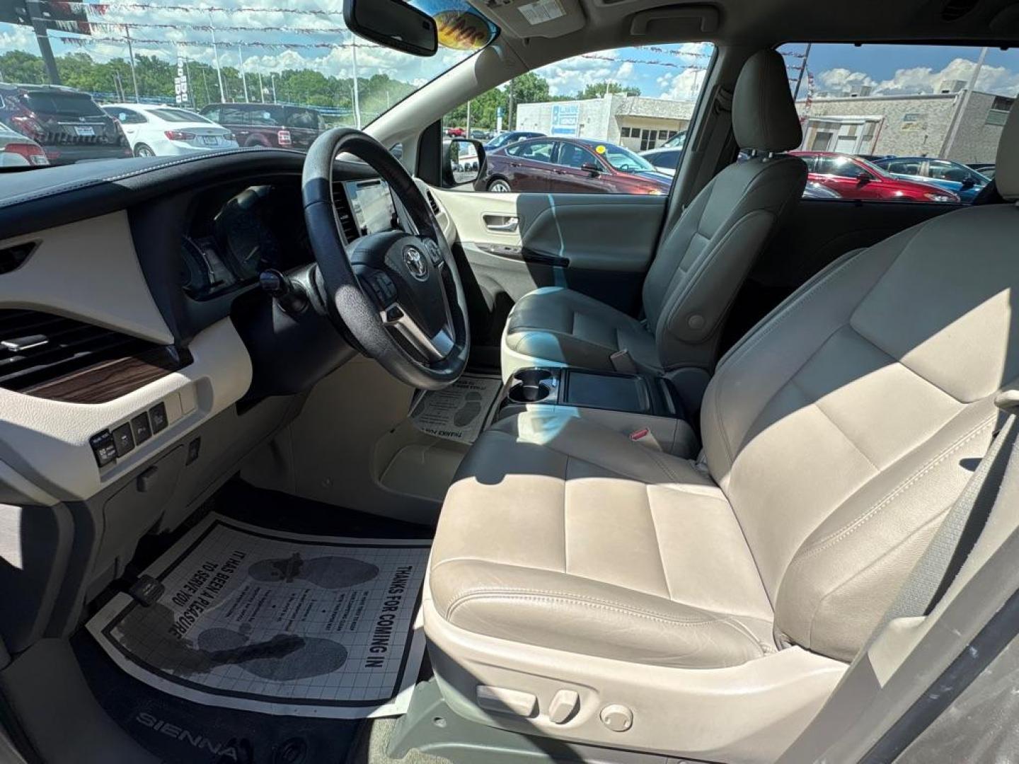 2017 TAN TOYOTA SIENNA XLE (5TDYZ3DC3HS) with an 3.5L engine, Automatic transmission, located at 501 E. Columbia St., Springfield, OH, 45503, (800) 262-7122, 39.925262, -83.801796 - *** Local Trade *** Low Mileage *** LOADED *** New Tires *** XLE *** New Brakes *** Navigation *** Moonroof *** V6 *** 2 Owner w/ Clean CarFax and 22 Service Records *** Power lift Gate *** Power Sliding Doors *** Jay North Auto has offered hand picked vehicles since 1965! Our customer's enjoy a - Photo#8