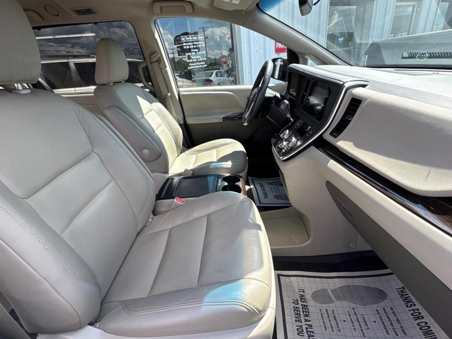 2017 TAN TOYOTA SIENNA XLE (5TDYZ3DC3HS) with an 3.5L engine, Automatic transmission, located at 501 E. Columbia St., Springfield, OH, 45503, (800) 262-7122, 39.925262, -83.801796 - *** Local Trade *** Low Mileage *** LOADED *** New Tires *** XLE *** New Brakes *** Navigation *** Moonroof *** V6 *** 2 Owner w/ Clean CarFax and 22 Service Records *** Power lift Gate *** Power Sliding Doors *** Jay North Auto has offered hand picked vehicles since 1965! Our customer's enjoy a - Photo#17