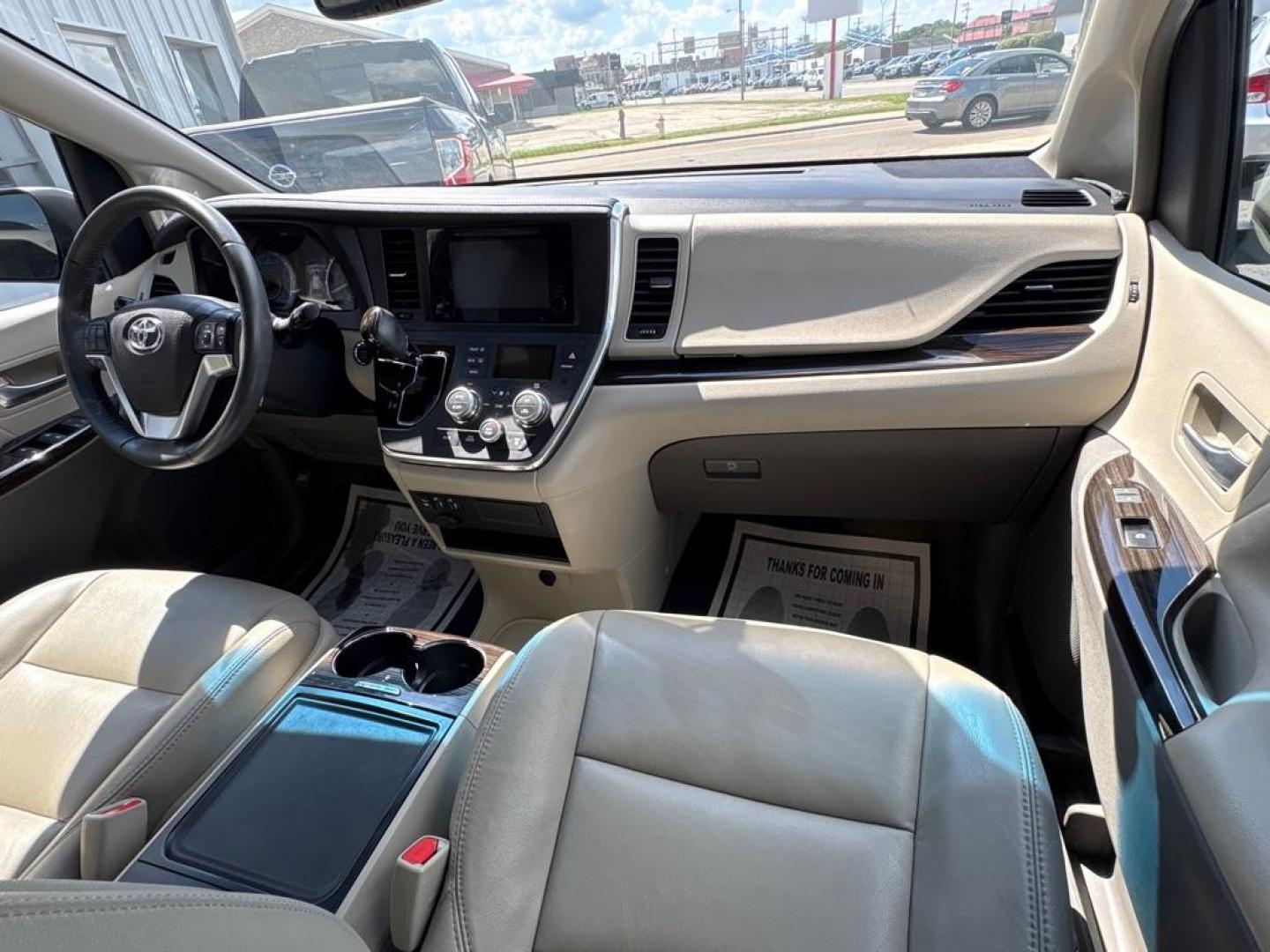 2017 TAN TOYOTA SIENNA XLE (5TDYZ3DC3HS) with an 3.5L engine, Automatic transmission, located at 501 E. Columbia St., Springfield, OH, 45503, (800) 262-7122, 39.925262, -83.801796 - *** Local Trade *** Low Mileage *** LOADED *** New Tires *** XLE *** New Brakes *** Navigation *** Moonroof *** V6 *** 2 Owner w/ Clean CarFax and 22 Service Records *** Power lift Gate *** Power Sliding Doors *** Jay North Auto has offered hand picked vehicles since 1965! Our customer's enjoy a - Photo#18