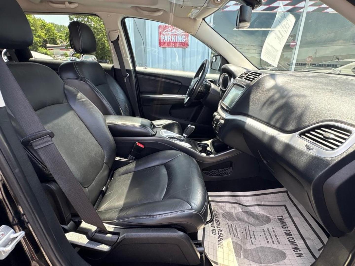 2014 BLACK DODGE JOURNEY LIMITED (3C4PDCDGXET) with an 3.6L engine, Automatic transmission, located at 501 E. Columbia St., Springfield, OH, 45503, (800) 262-7122, 39.925262, -83.801796- Photo#14