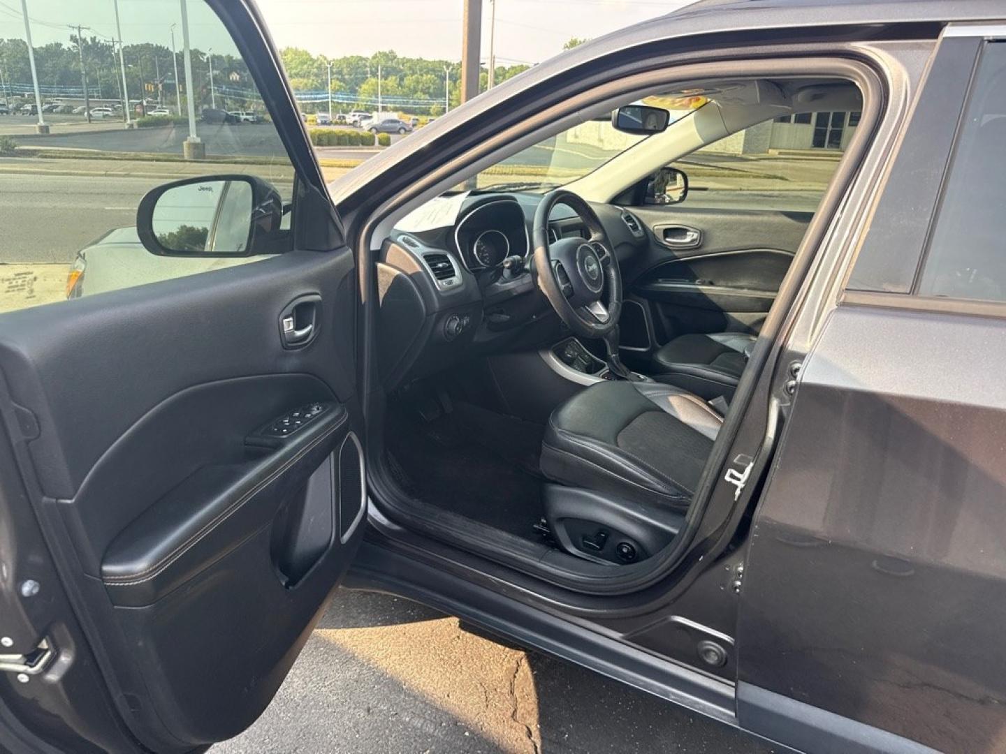 2018 GRAY JEEP COMPASS LATITUDE (3C4NJDBB1JT) with an 2.4L engine, Automatic transmission, located at 501 E. Columbia St., Springfield, OH, 45503, (800) 262-7122, 39.925262, -83.801796 - *** 1 Owner w/ Clean CarFax 22 Service Records *** Tune Up *** New Brakes *** New Wipers *** Oil Change *** Inspection *** 4x4 *** Cold Weather Group Heated Front Seats Heated Steering Whe- Photo#11