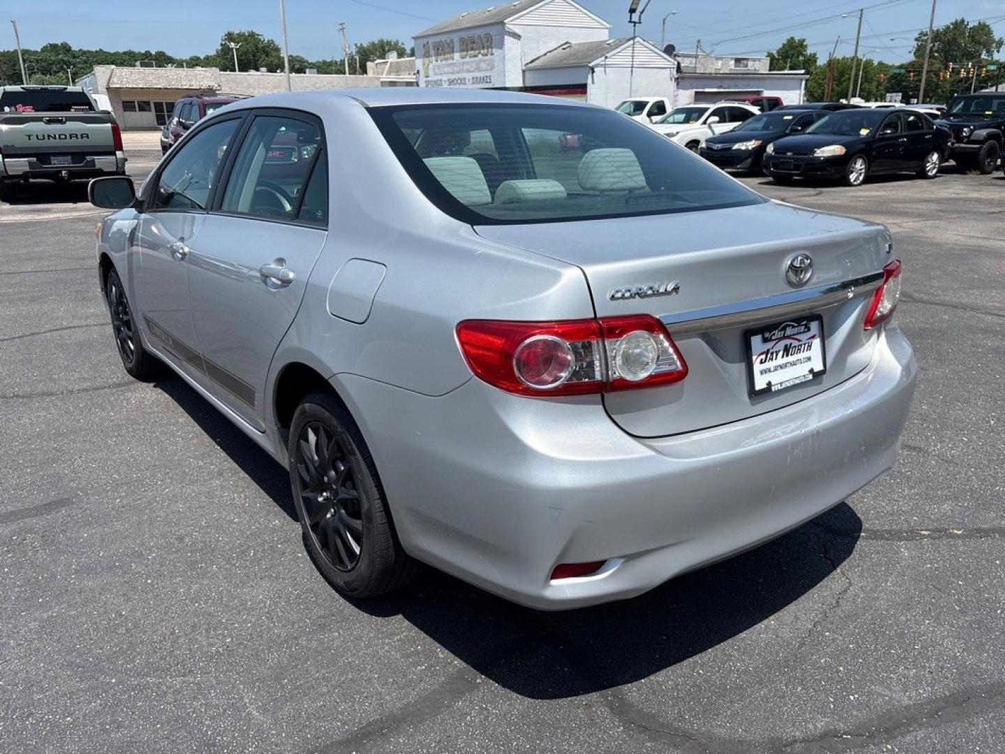 2013 SILVER TOYOTA COROLLA LE (5YFBU4EE9DP) with an 1.8L engine, Automatic transmission, located at 501 E. Columbia St., Springfield, OH, 45503, (800) 262-7122, 39.925262, -83.801796 - ***Clean Carfax***LE***New Air Filter and Cabin Air Filter***New Wiper Blades***New Front and Rear Brake Pads and Rotors***New Tires***Fresh Oil Change*** Jay North Auto has offered hand picked vehicles since 1965! Our customer's enjoy a NO pressure buying experience with a small town feel. W- Photo#4
