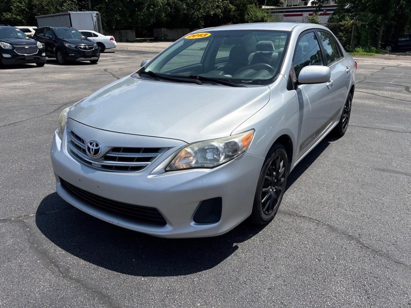 2013 SILVER TOYOTA COROLLA LE (5YFBU4EE9DP) with an 1.8L engine, Automatic transmission, located at 501 E. Columbia St., Springfield, OH, 45503, (800) 262-7122, 39.925262, -83.801796 - ***Clean Carfax***LE***New Air Filter and Cabin Air Filter***New Wiper Blades***New Front and Rear Brake Pads and Rotors***New Tires***Fresh Oil Change*** Jay North Auto has offered hand picked vehicles since 1965! Our customer's enjoy a NO pressure buying experience with a small town feel. W- Photo#5