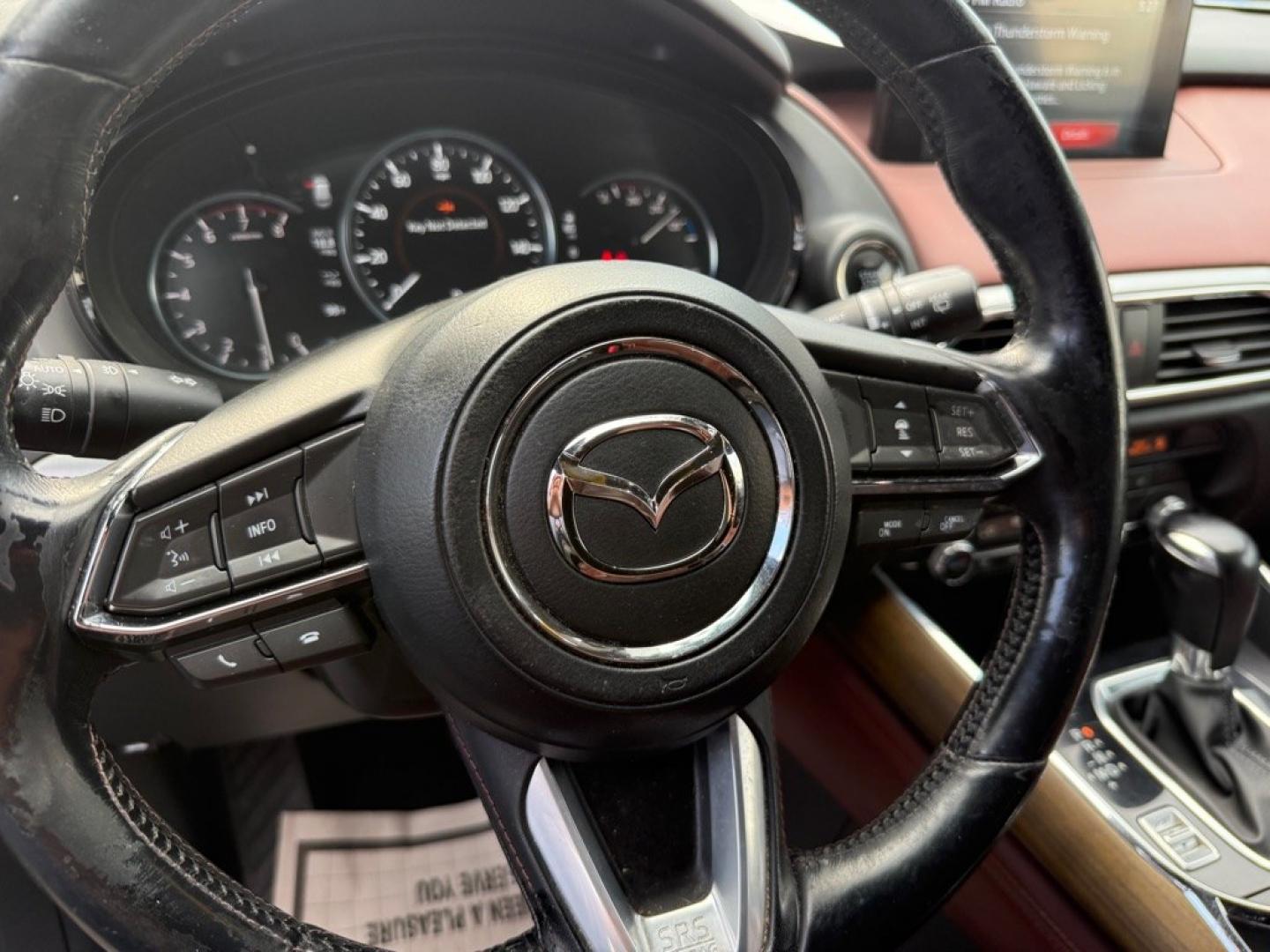 2019 GRAY MAZDA CX-9 SIGNATURE (JM3TCBEY7K0) with an 2.5L engine, Automatic transmission, located at 501 E. Columbia St., Springfield, OH, 45503, (800) 262-7122, 39.925262, -83.801796 - *** Signature *** 36 Service Records on CarFax *** All Wheel Drive *** Moonroof *** Leather *** Heated and Cooled Seating *** Back Up Camera *** Premium Audio *** Tune Up *** New Brakes *** New Wipers *** Oil Change *** Inspection *** New Cabin and Air filter *** Jay North Auto has offered hand- Photo#15