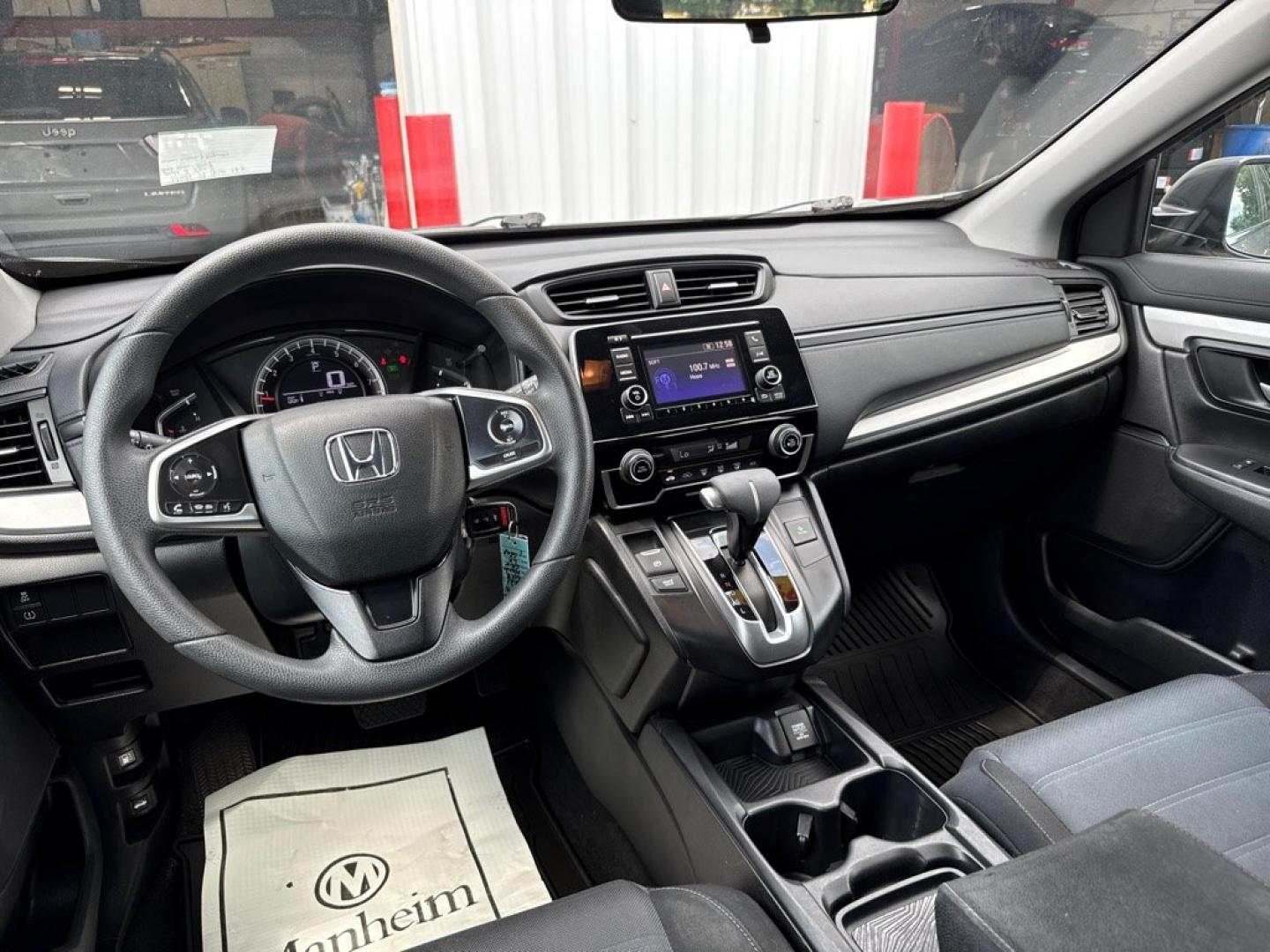 2018 GRAY HONDA CR-V LX (2HKRW6H35JH) with an 2.4L engine, Continuously Variable transmission, located at 501 E. Columbia St., Springfield, OH, 45503, (800) 262-7122, 39.925262, -83.801796- Photo#10