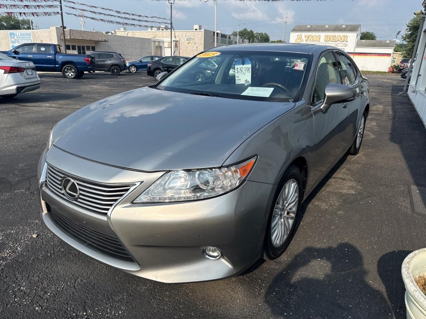 2015 GRAY LEXUS ES 350 (JTHBK1GG3F2) with an 3.5L engine, Automatic transmission, located at 501 E. Columbia St., Springfield, OH, 45503, (800) 262-7122, 39.925262, -83.801796 - *** Moonroof *** 3.5L V6 *** Back up camera *** Heated and Cooled Seating *** Oil change *** New Cabin and Air filter *** Leather *** Premium Audio *** Navigation *** Excellent Vehicles!!! *** Jay North Auto has offered hand picked vehicles since 1965! Our customer's enjoy a NO pressure buying- Photo#2