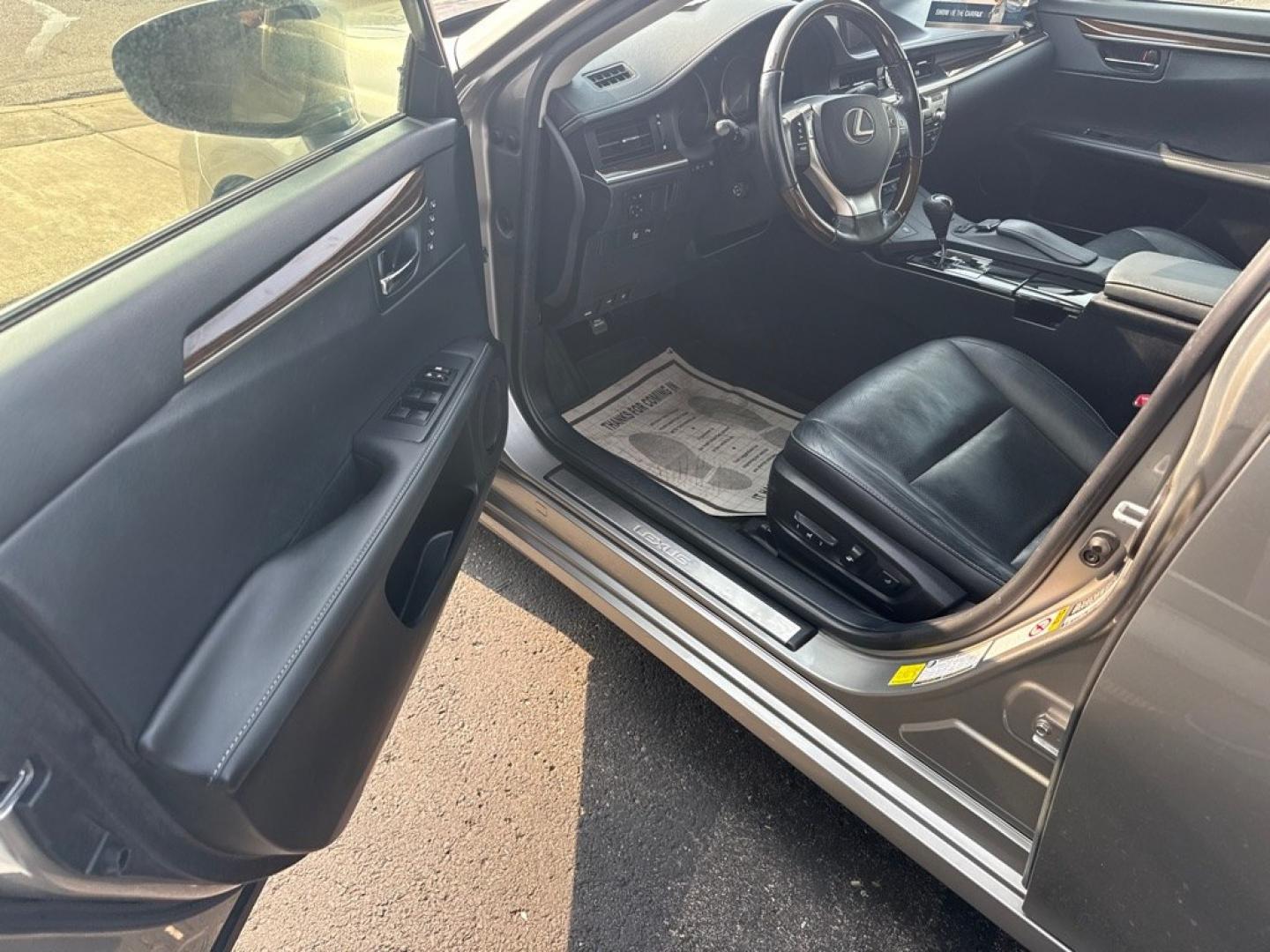 2015 GRAY LEXUS ES 350 (JTHBK1GG3F2) with an 3.5L engine, Automatic transmission, located at 501 E. Columbia St., Springfield, OH, 45503, (800) 262-7122, 39.925262, -83.801796 - *** Moonroof *** 3.5L V6 *** Back up camera *** Heated and Cooled Seating *** Oil change *** New Cabin and Air filter *** Leather *** Premium Audio *** Navigation *** Excellent Vehicles!!! *** Jay North Auto has offered hand picked vehicles since 1965! Our customer's enjoy a NO pressure buying- Photo#11
