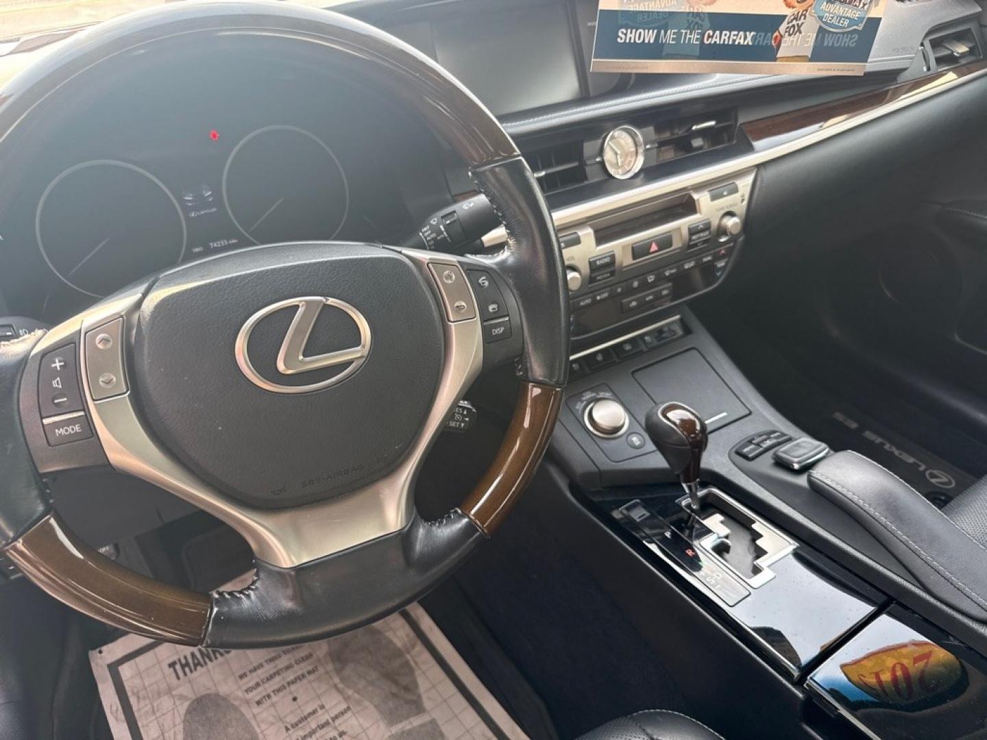 2015 GRAY LEXUS ES 350 (JTHBK1GG3F2) with an 3.5L engine, Automatic transmission, located at 501 E. Columbia St., Springfield, OH, 45503, (800) 262-7122, 39.925262, -83.801796 - *** Moonroof *** 3.5L V6 *** Back up camera *** Heated and Cooled Seating *** Oil change *** New Cabin and Air filter *** Leather *** Premium Audio *** Navigation *** Excellent Vehicles!!! *** Jay North Auto has offered hand picked vehicles since 1965! Our customer's enjoy a NO pressure buying- Photo#13