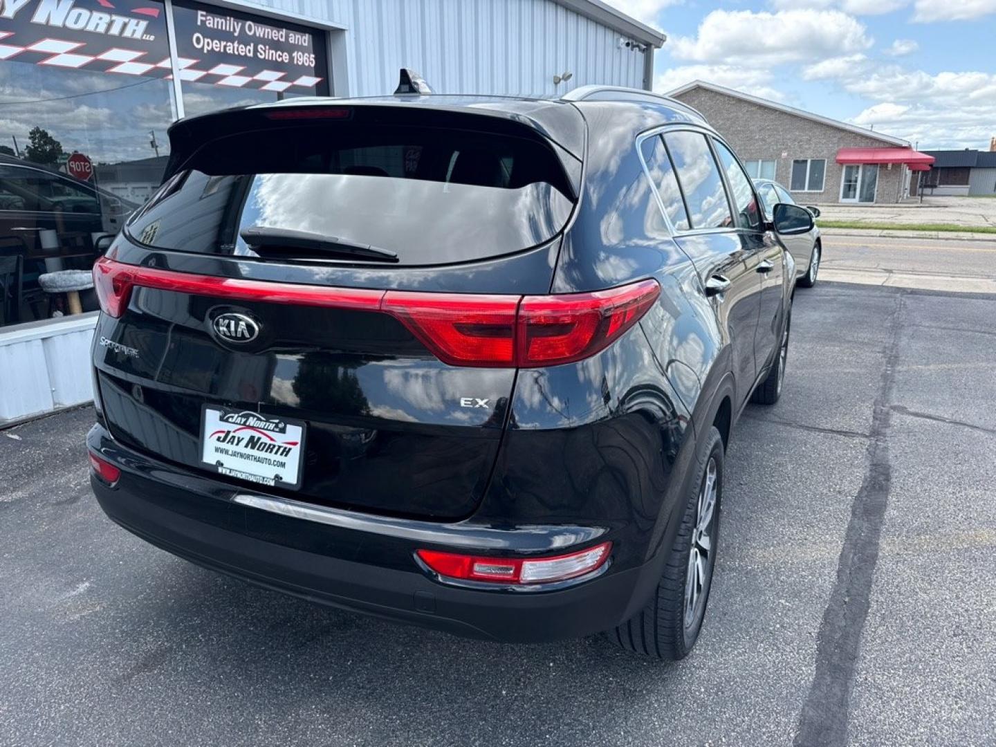 2017 BLACK KIA SPORTAGE EX PREMIUM (KNDPNCAC3H7) with an 2.4L engine, Automatic transmission, located at 501 E. Columbia St., Springfield, OH, 45503, (800) 262-7122, 39.925262, -83.801796 - *** 1-Owner w/ Clean CarFax *** Tune Up *** New Brakes *** New wheel hub and axle *** New Cabin and Air filter *** Oil Change *** EX Premium Package Panoramic Sunroof- Pwr Folding Mirrors w/ LED Turn Signals- Blind Spot Detection (BSD)- Lane Change Assist (LCA)- Rear Cross Traffic Alert (RCTA)- Hea- Photo#6
