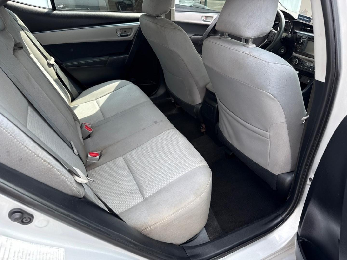 2016 SILVER TOYOTA COROLLA LE (2T1BURHEXGC) with an 1.8L engine, Automatic transmission, located at 501 E. Columbia St., Springfield, OH, 45503, (800) 262-7122, 39.925262, -83.801796 - *** New Tires *** Tune Up *** New Wipers *** Clean CarFax with 19 Service Records *** New Cabin and Air filter *** New Brakes *** New Battery *** Automatic *** LE *** Jay North Auto has offered hand picked vehicles since 1965! Our customer's enjoy a NO pressure buying experience with a small to- Photo#14