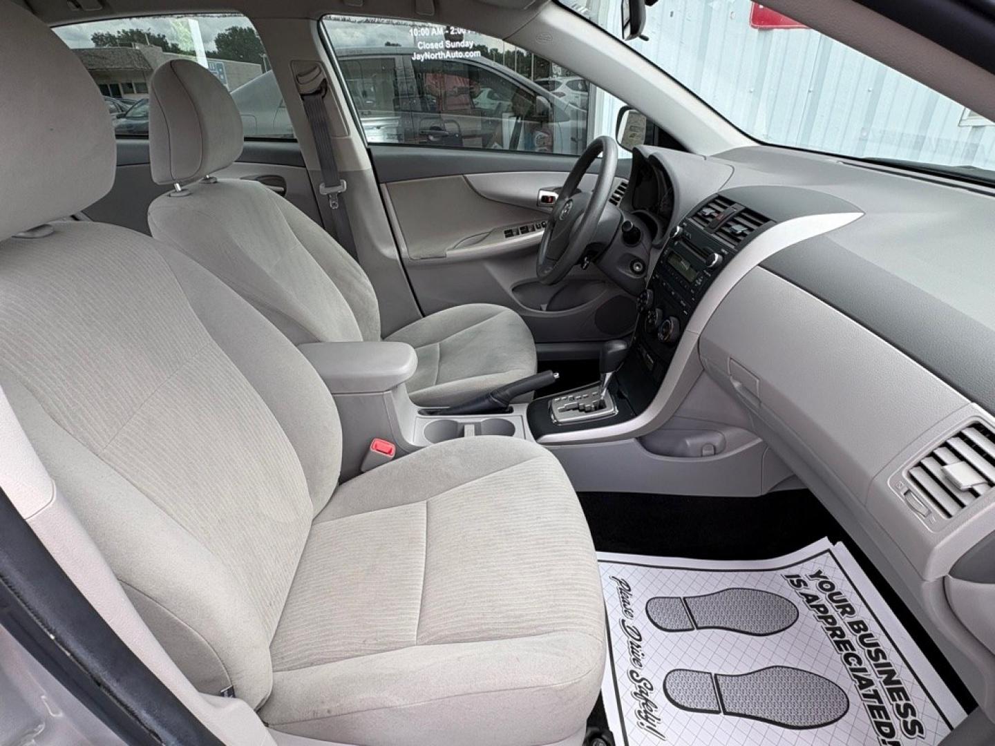 2010 SILVER TOYOTA COROLLA LE (1NXBU4EE2AZ) with an 1.8L engine, Automatic transmission, located at 501 E. Columbia St., Springfield, OH, 45503, (800) 262-7122, 39.925262, -83.801796 - ***1-Owner***Clean Carfax***LOW MILES***Only 70K Miles***New Tires***New Front Brake Pads and Rotors***New Air Filter and Cabin Air Filter***Fresh Oil Change***New Spark Plugs*** Jay North Auto has offered hand picked vehicles since 1965! Our customer's enjoy a NO pressure buying experience wi- Photo#15