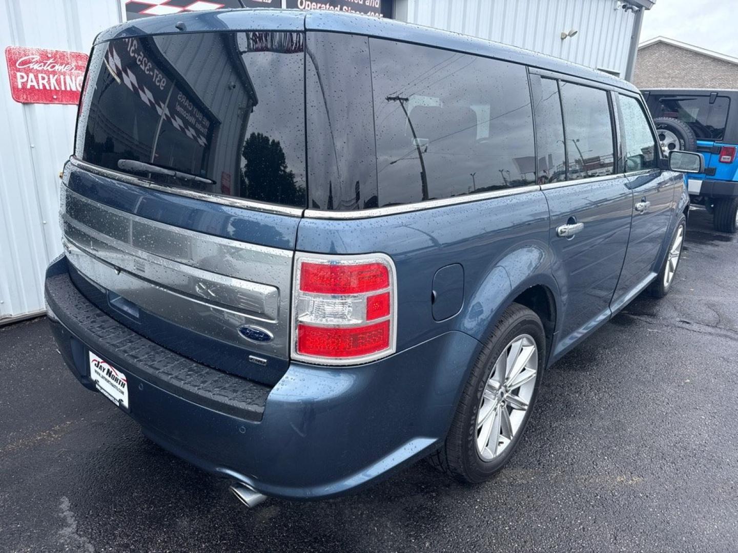 2019 BLUE FORD FLEX LIMITED (2FMHK6D81KB) with an 3.5L engine, Automatic transmission, located at 501 E. Columbia St., Springfield, OH, 45503, (800) 262-7122, 39.925262, -83.801796 - *** New Tires *** Limited *** 3.5L V6 AWD *** Remote Start *** Third Row Seating *** Inspection *** Oil Change *** New Cabin and Air Filter *** EQUIPMENT GROUP 301A ACTIVE PARK ASSIST ADAPT CRUISE/COLLI WARNING POWERFOLD 3RD ROW SEAT 10-WAY HTD/COOLED FRONT SEATS PWR TILT TELE STEERING COL- Photo#5