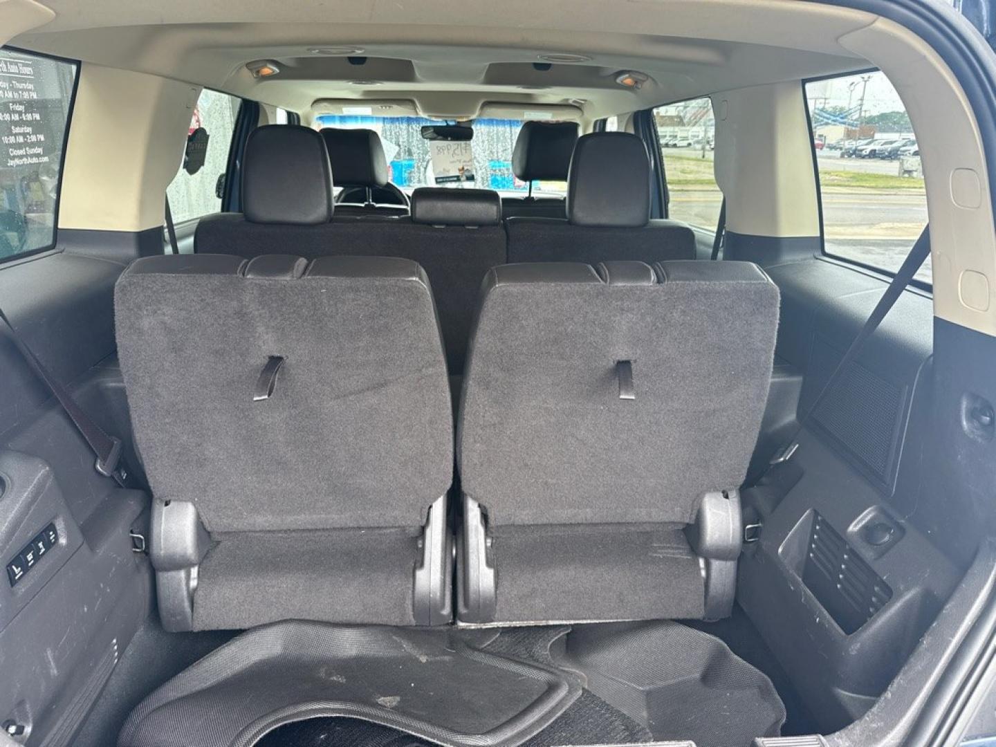 2019 BLUE FORD FLEX LIMITED (2FMHK6D81KB) with an 3.5L engine, Automatic transmission, located at 501 E. Columbia St., Springfield, OH, 45503, (800) 262-7122, 39.925262, -83.801796 - *** New Tires *** Limited *** 3.5L V6 AWD *** Remote Start *** Third Row Seating *** Inspection *** Oil Change *** New Cabin and Air Filter *** EQUIPMENT GROUP 301A ACTIVE PARK ASSIST ADAPT CRUISE/COLLI WARNING POWERFOLD 3RD ROW SEAT 10-WAY HTD/COOLED FRONT SEATS PWR TILT TELE STEERING COL- Photo#7