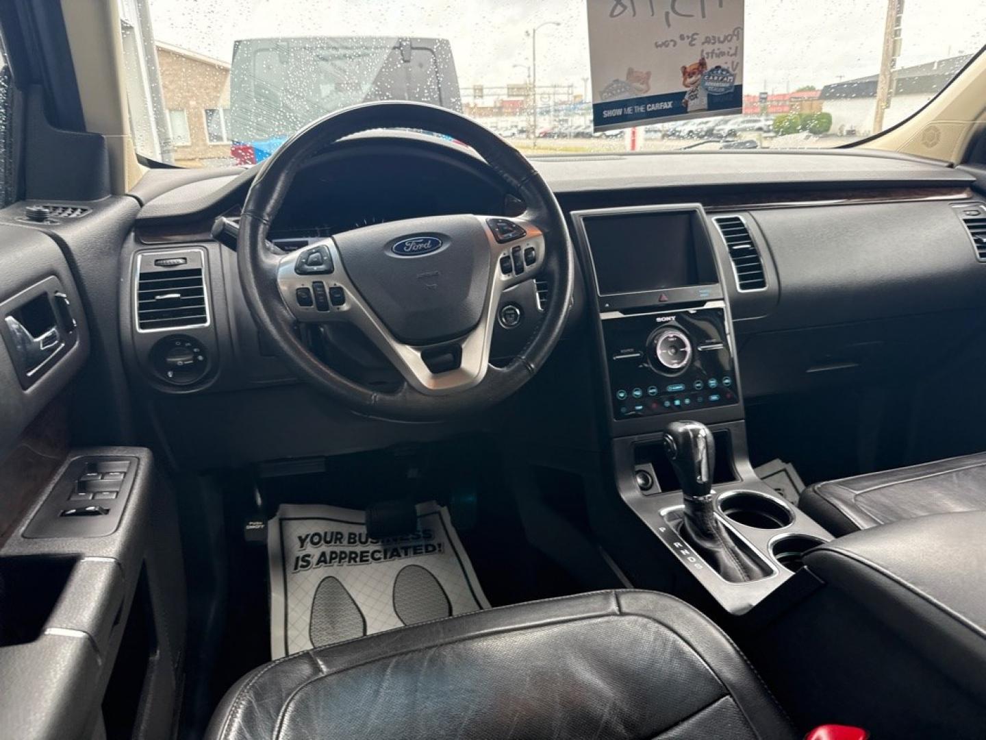 2019 BLUE FORD FLEX LIMITED (2FMHK6D81KB) with an 3.5L engine, Automatic transmission, located at 501 E. Columbia St., Springfield, OH, 45503, (800) 262-7122, 39.925262, -83.801796 - *** New Tires *** Limited *** 3.5L V6 AWD *** Remote Start *** Third Row Seating *** Inspection *** Oil Change *** New Cabin and Air Filter *** EQUIPMENT GROUP 301A ACTIVE PARK ASSIST ADAPT CRUISE/COLLI WARNING POWERFOLD 3RD ROW SEAT 10-WAY HTD/COOLED FRONT SEATS PWR TILT TELE STEERING COL- Photo#11