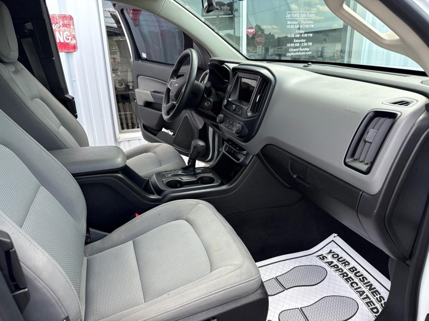 2019 WHITE CHEVROLET COLORADO (1GCHSBEA7K1) with an 2.5L engine, Automatic transmission, located at 501 E. Columbia St., Springfield, OH, 45503, (800) 262-7122, 39.925262, -83.801796 - *** New Tires *** New Front and Rear Brakes *** New Air and Cabin Filter *** Oil Change *** Inspection *** 2.5L *** Apple CarPlay *** Back Up Camera *** Power Seat *** Rear Jump Seats *** Jay North Auto has offered hand picked vehicles since 1965! Our customer's enjoy a NO pressure buying experie- Photo#8