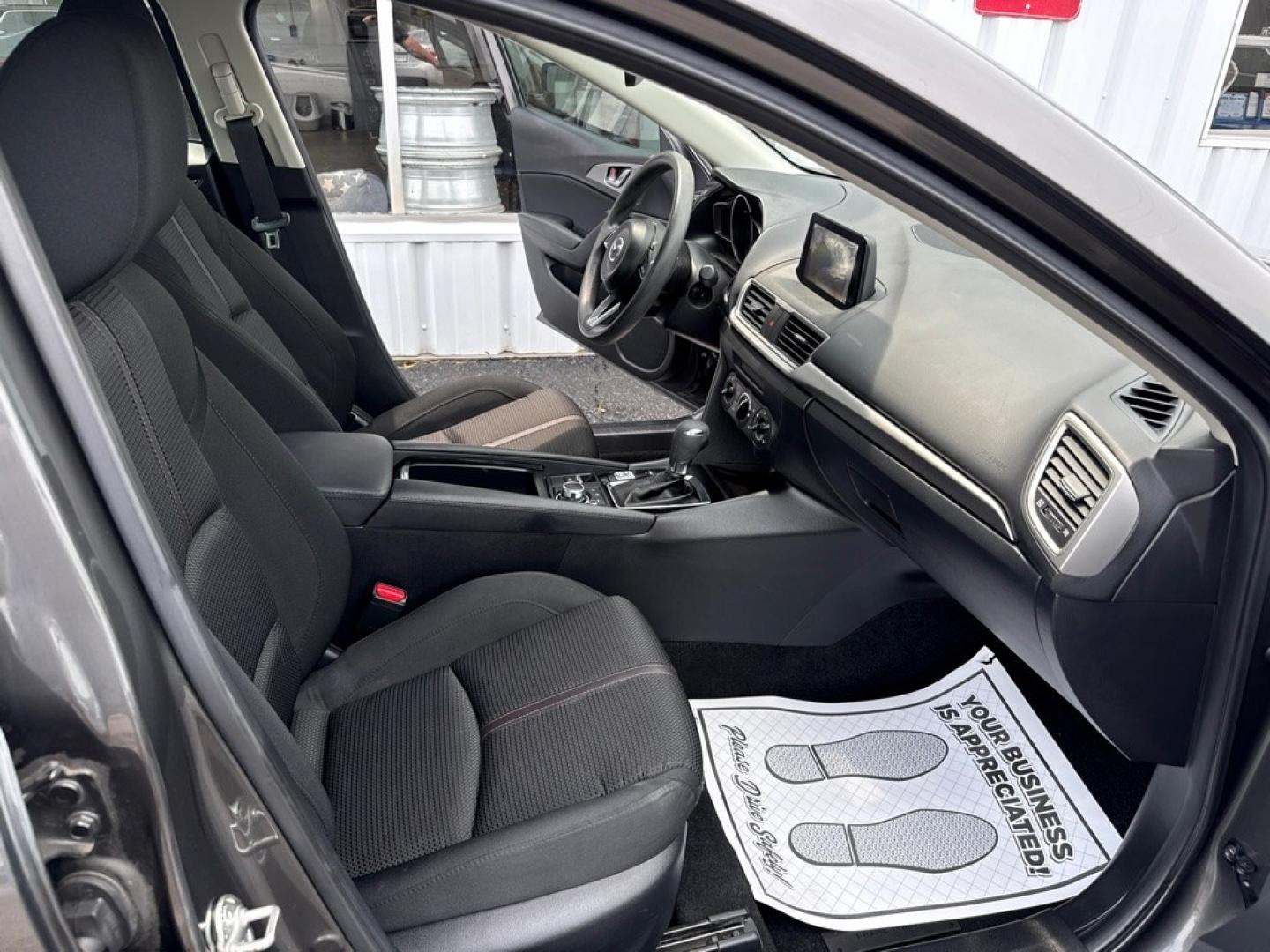 2018 GRAY MAZDA 3 SPORT (3MZBN1U79JM) with an 2.0L engine, Automatic transmission, located at 501 E. Columbia St., Springfield, OH, 45503, (800) 262-7122, 39.925262, -83.801796 - *** 1 Owner *** New Tires *** Back Up Camera *** Automatic *** Alloy Wheels *** Jay North Auto has offered hand picked vehicles since 1965! Our customer's enjoy a NO pressure buying experience with a small town feel. We are a preferred dealer for many local credit unions and lenders. Bad credi- Photo#13