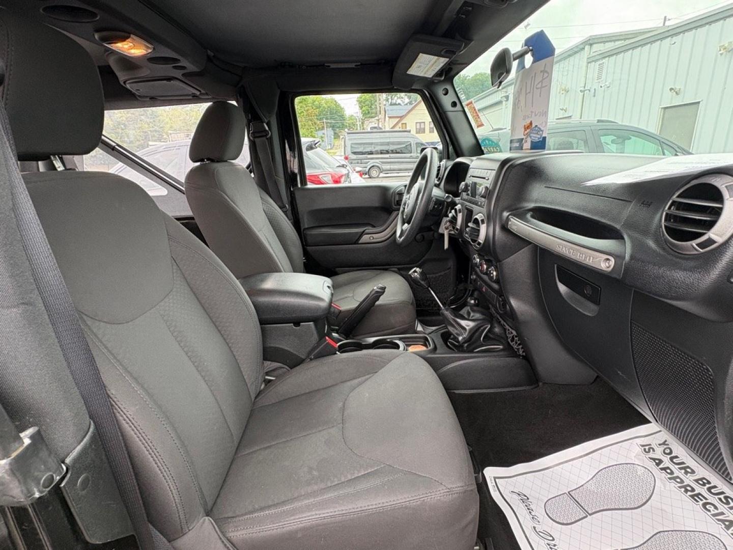 2017 BLACK JEEP WRANGLER SPORT (1C4AJWAG9HL) with an 3.6L engine, Manual transmission, located at 501 E. Columbia St., Springfield, OH, 45503, (800) 262-7122, 39.925262, -83.801796 - *** New A/T Tires *** Clean CarFax *** Oil Change *** New Axle Seals *** Upgrade Oil Filter Housing *** Inspection *** Manual Trans w/ 4wd *** V6 *** Sharp!! *** New Front Diff cover and Seal *** Jay North Auto has offered hand picked vehicles since 1965! Our customer's enjoy a NO pressure buyin- Photo#12