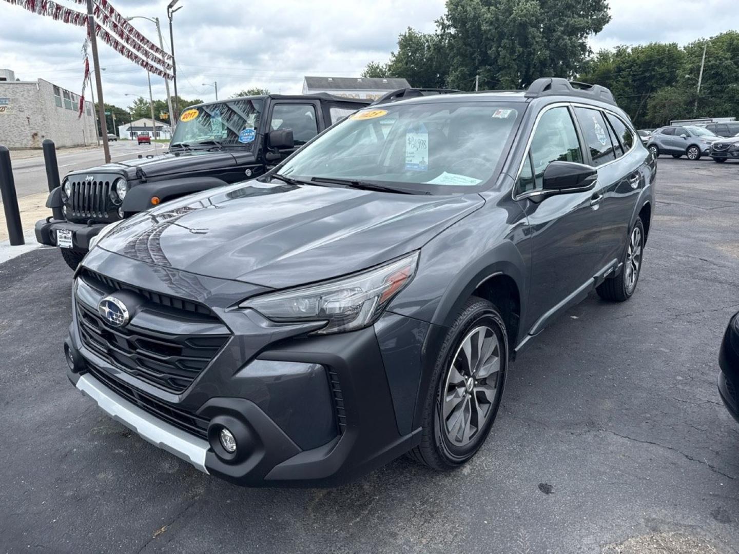 2023 GRAY SUBARU OUTBACK LIMITED (4S4BTANC7P3) with an 2.5L engine, Continuously Variable transmission, located at 501 E. Columbia St., Springfield, OH, 45503, (800) 262-7122, 39.925262, -83.801796 - *** 1 Owner w/ Clean CarFax *** New Tires *** Limited *** AWD *** Jay North Auto has offered hand picked vehicles since 1965! Our customer's enjoy a NO pressure buying experience with a small town feel. We are a preferred dealer for many local credit unions and lenders. Bad credit? No Credit- Photo#2
