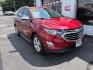 2018 RED CHEVROLET EQUINOX PREMIER (3GNAXMEV2JL) with an 1.5L engine, Automatic transmission, located at 501 E. Columbia St., Springfield, OH, 45503, (800) 262-7122, 39.925262, -83.801796 - ***1-Owner***PREMIER***LOADED***Heated and Cooled Leather Seating***Wireless Charging***Premium Sound System***Power Lift Gate***Heated Steering Wheel***Remote Start***Memory Seats*** Jay North Auto has offered hand picked vehicles since 1965! Our customer's enjoy a NO pressure buying experience- Photo#0