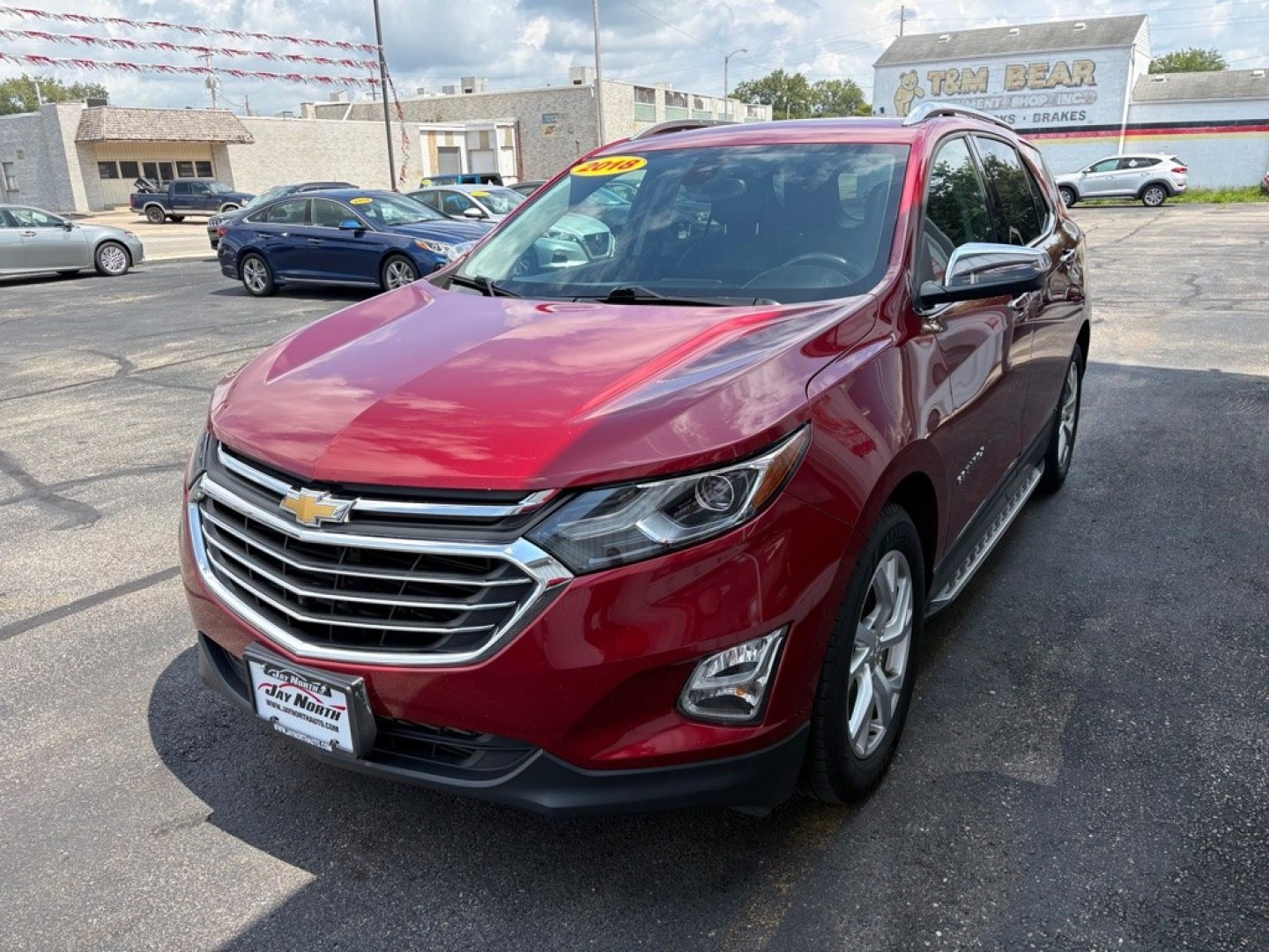 2018 RED CHEVROLET EQUINOX PREMIER (3GNAXMEV2JL) with an 1.5L engine, Automatic transmission, located at 501 E. Columbia St., Springfield, OH, 45503, (800) 262-7122, 39.925262, -83.801796 - ***1-Owner***PREMIER***LOADED***Heated and Cooled Leather Seating***Wireless Charging***Premium Sound System***Power Lift Gate***Heated Steering Wheel***Remote Start***Memory Seats*** Jay North Auto has offered hand picked vehicles since 1965! Our customer's enjoy a NO pressure buying experience- Photo#5