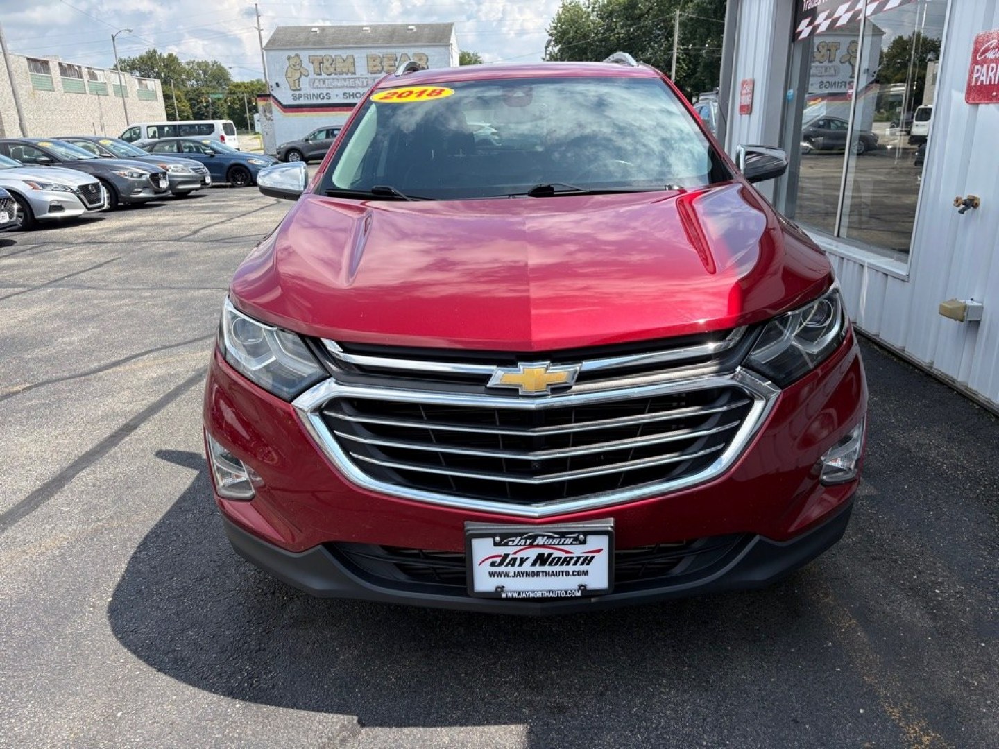 2018 RED CHEVROLET EQUINOX PREMIER (3GNAXMEV2JL) with an 1.5L engine, Automatic transmission, located at 501 E. Columbia St., Springfield, OH, 45503, (800) 262-7122, 39.925262, -83.801796 - ***1-Owner***PREMIER***LOADED***Heated and Cooled Leather Seating***Wireless Charging***Premium Sound System***Power Lift Gate***Heated Steering Wheel***Remote Start***Memory Seats*** Jay North Auto has offered hand picked vehicles since 1965! Our customer's enjoy a NO pressure buying experience- Photo#6