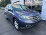 2014 BLUE HONDA CR-V EXL (2HKRM4H7XEH) with an 2.4L engine, Automatic transmission, located at 501 E. Columbia St., Springfield, OH, 45503, (800) 262-7122, 39.925262, -83.801796 - *** EX-L *** AWD *** Leather *** Moonroof *** New Brakes *** New Wipers *** Oil Change *** Inspection *** New Cabin and Air Filter *** Jay North Auto has offered hand picked vehicles since 1965! Our customer's enjoy a NO pressure buying experience with a small town feel. All of our vehicles get- Photo#0