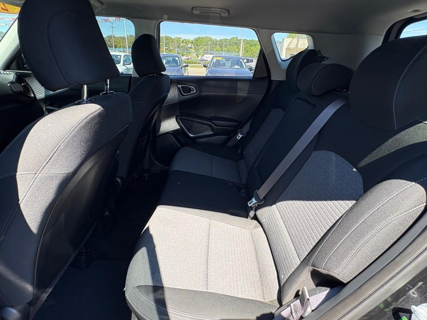2021 BLACK KIA SOUL EX (KNDJ33AU3M7) with an 2.0L engine, Continuously Variable transmission, located at 501 E. Columbia St., Springfield, OH, 45503, (800) 262-7122, 39.925262, -83.801796 - *** New Brakes *** New Valve Cover gasket *** New Cabin and Air filter *** Oil change *** Inspection *** New Wipers *** Tune Up *** Power Driver's Seat w/ Power Lumbar Included- Power Sunroof with Sunshade Included- Forward Collision-Avoidance Assist-Car Included- Blind-Spot Collision Warning (B- Photo#10