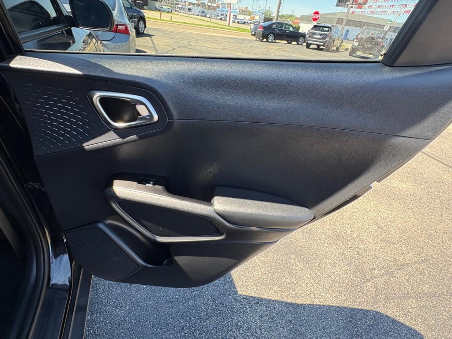 2021 BLACK KIA SOUL EX (KNDJ33AU3M7) with an 2.0L engine, Continuously Variable transmission, located at 501 E. Columbia St., Springfield, OH, 45503, (800) 262-7122, 39.925262, -83.801796 - *** New Brakes *** New Valve Cover gasket *** New Cabin and Air filter *** Oil change *** Inspection *** New Wipers *** Tune Up *** Power Driver's Seat w/ Power Lumbar Included- Power Sunroof with Sunshade Included- Forward Collision-Avoidance Assist-Car Included- Blind-Spot Collision Warning (B- Photo#12