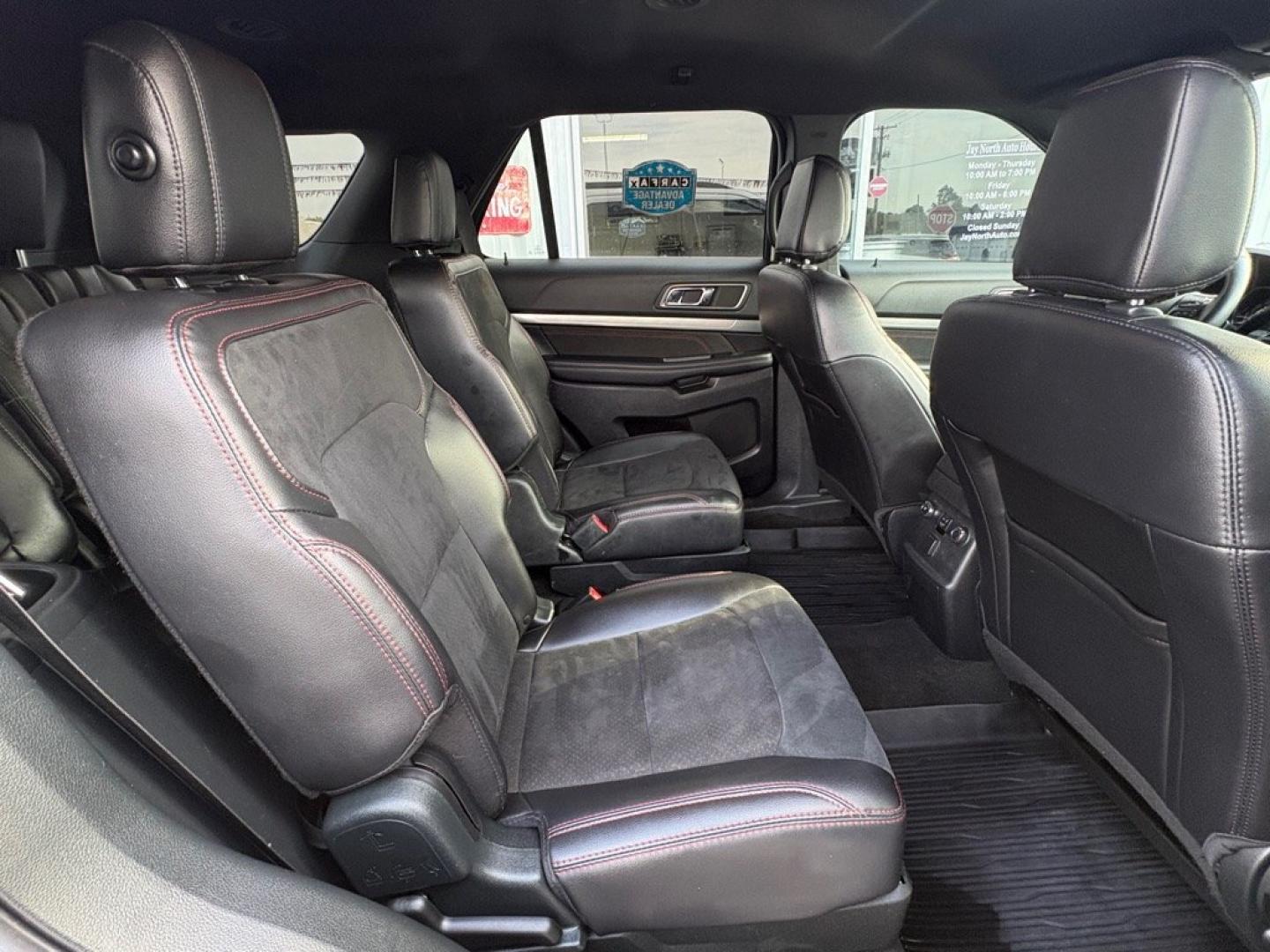 2019 WHITE FORD EXPLORER XLT (1FM5K8D83KG) with an 3.5L engine, Automatic transmission, located at 501 E. Columbia St., Springfield, OH, 45503, (800) 262-7122, 39.925262, -83.801796 - ***Clean Carfax***XLT Sport Appearance Package***Heated Leather and Suede Seating***Navigation***Blind Spot***Power Lift Gate***2nd Row Bucket Seats***Heated Steering Wheel***New Tires***All New Brakes***Fresh Oil Change*** Jay North Auto has offered hand picked vehicles since 1965! Our custome- Photo#17