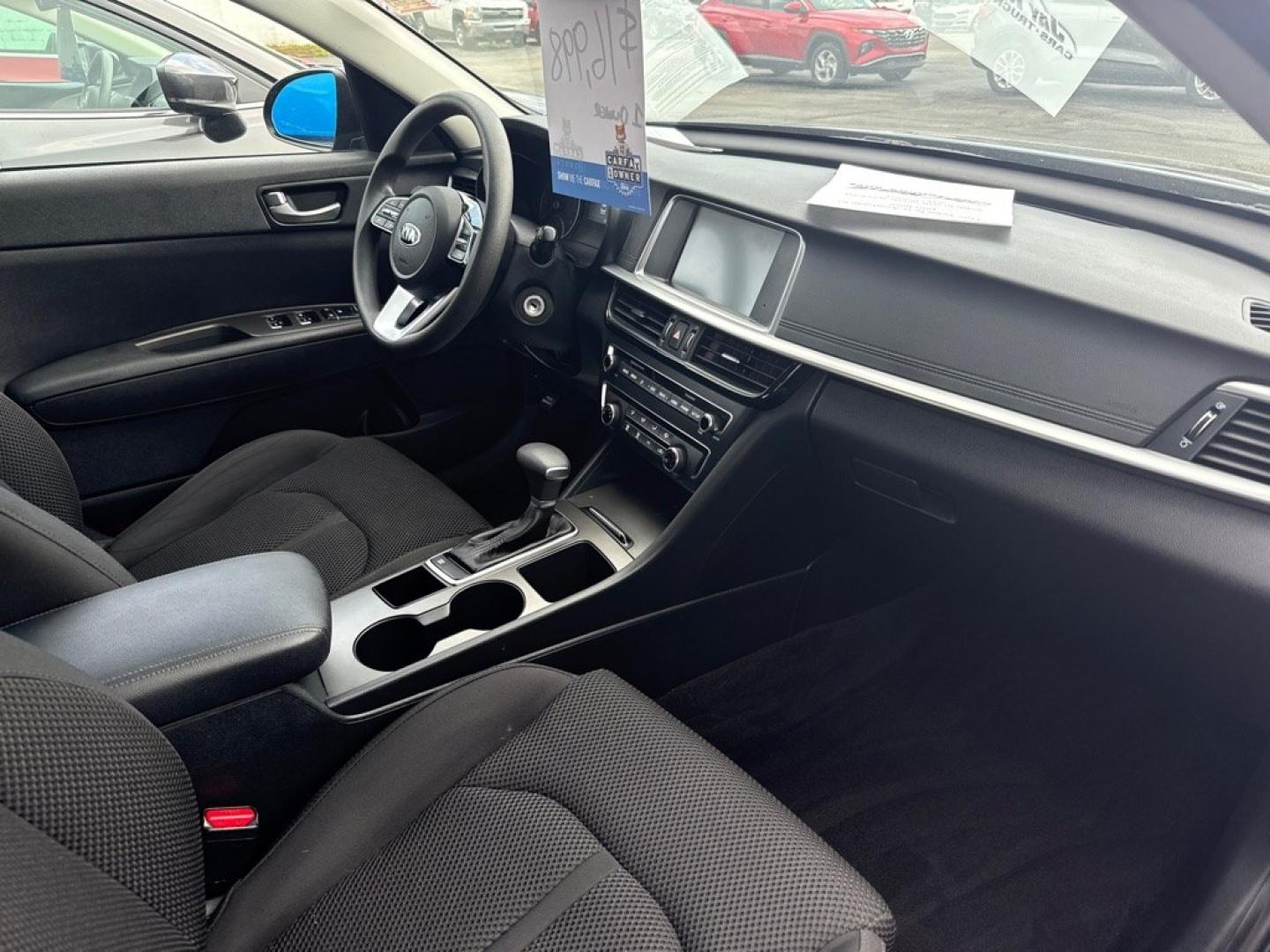 2020 BLUE KIA OPTIMA LX (5XXGT4L38LG) with an 2.4L engine, Automatic transmission, located at 501 E. Columbia St., Springfield, OH, 45503, (800) 262-7122, 39.925262, -83.801796 - *** 1 Owner *** 2.4L Gas Direct Injection (GDI) 4-Cyl Engine 6-Speed Automatic Transmission Drive Mode Select (DMS) KIA DRIVE WISE DRIVER-ASSIST TECHNOLOGY Blind-Spot Collision Warning (BCW) Rear Cross-Traffic Collision Warning (RCCW) Parking Distance Warning-Reverse (PDW-R) Forward Collisio- Photo#1