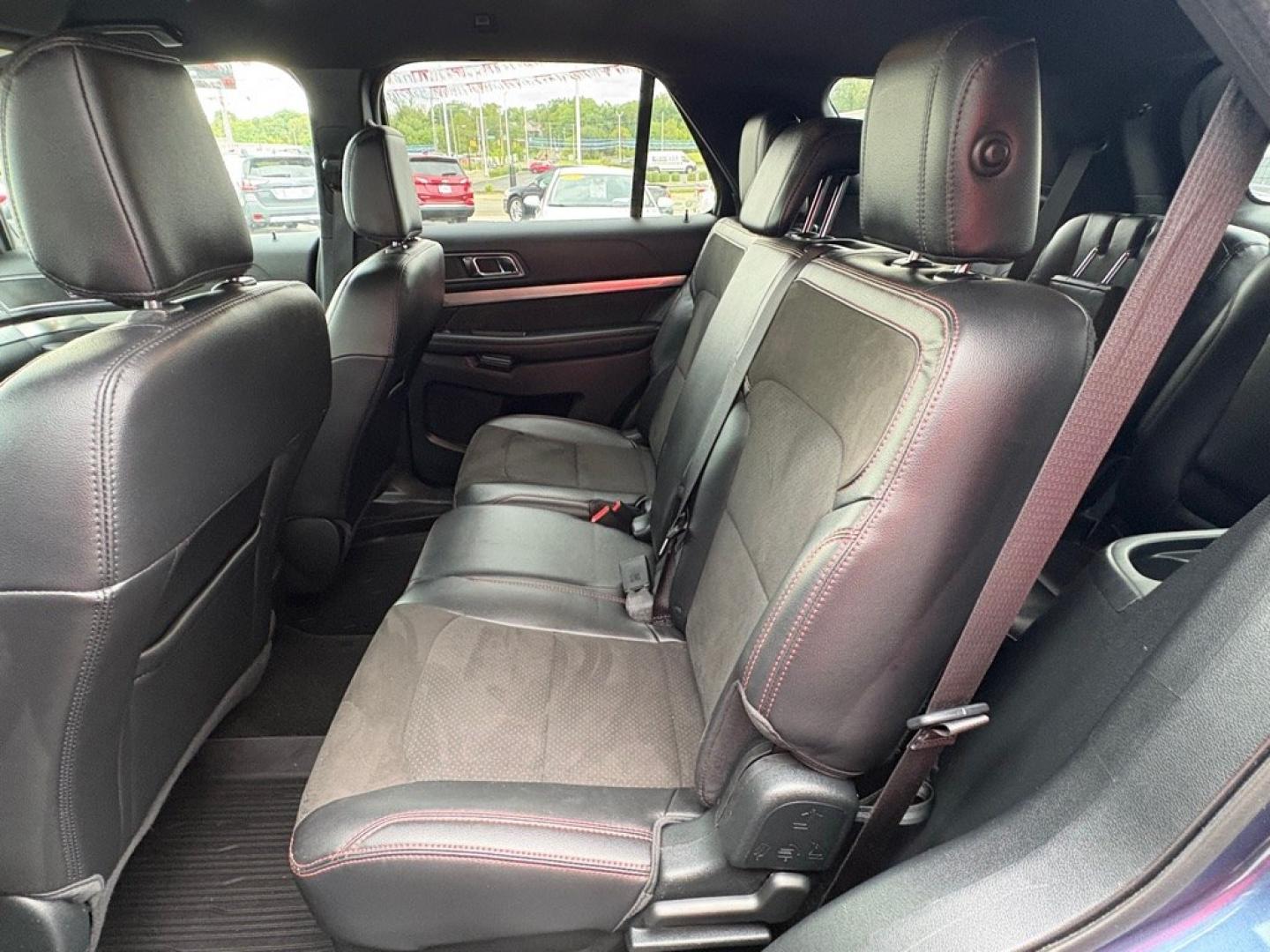 2018 BLUE FORD EXPLORER XLT (1FM5K8D83JG) with an 3.5L engine, Automatic transmission, located at 501 E. Columbia St., Springfield, OH, 45503, (800) 262-7122, 39.925262, -83.801796 - ***1-Owner***Clean Carfax***4WD***XLT***Sport Appearance Package***Ford Safe and Smart Package***Heated Leather/Suede Seating***Heated Steering Wheel***Remote Start***Navigation***Power Lift Gate***All New Brake Pads and Rotors***New Air Filter and Cabin Air Filter***Fresh Oil Change*** Jay Nor- Photo#13