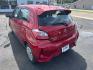 2024 RED MITSUBISHI MIRAGE ES (ML32AUHJ0RH) with an 1.2L engine, Continuously Variable transmission, located at 501 E. Columbia St., Springfield, OH, 45503, (800) 262-7122, 39.925262, -83.801796- Photo#3