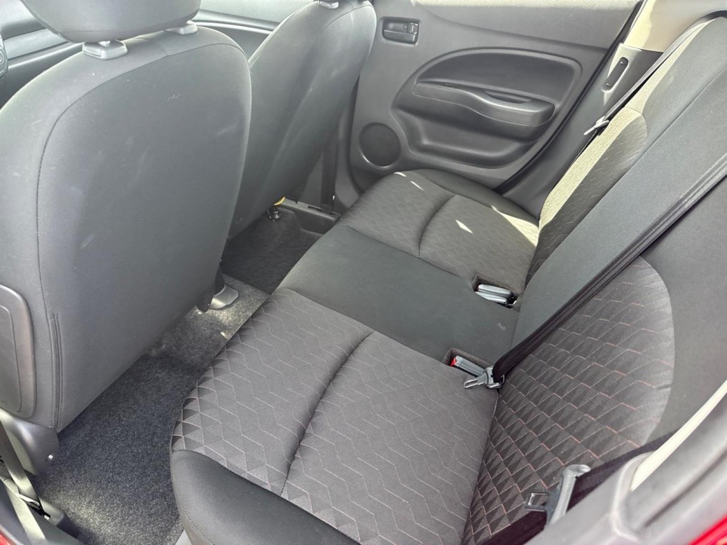 2024 RED MITSUBISHI MIRAGE ES (ML32AUHJ0RH) with an 1.2L engine, Continuously Variable transmission, located at 501 E. Columbia St., Springfield, OH, 45503, (800) 262-7122, 39.925262, -83.801796- Photo#9
