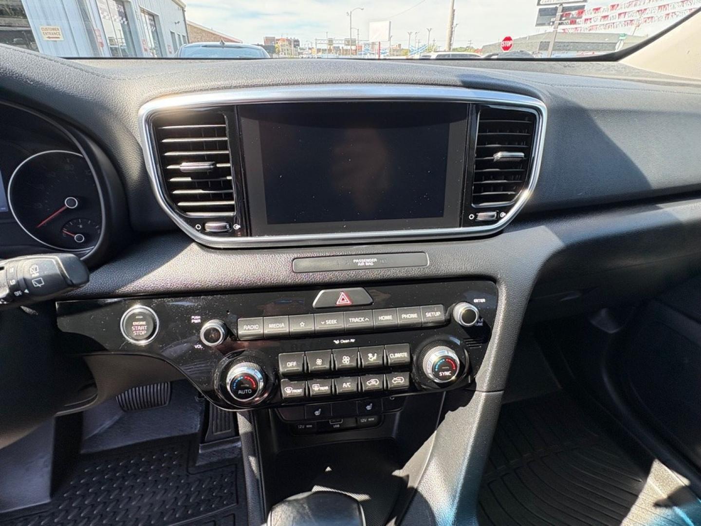 2022 BLACK KIA SPORTAGE EX (KNDPNCAC3N7) with an 2.4L engine, Automatic transmission, located at 501 E. Columbia St., Springfield, OH, 45503, (800) 262-7122, 39.925262, -83.801796- Photo#10