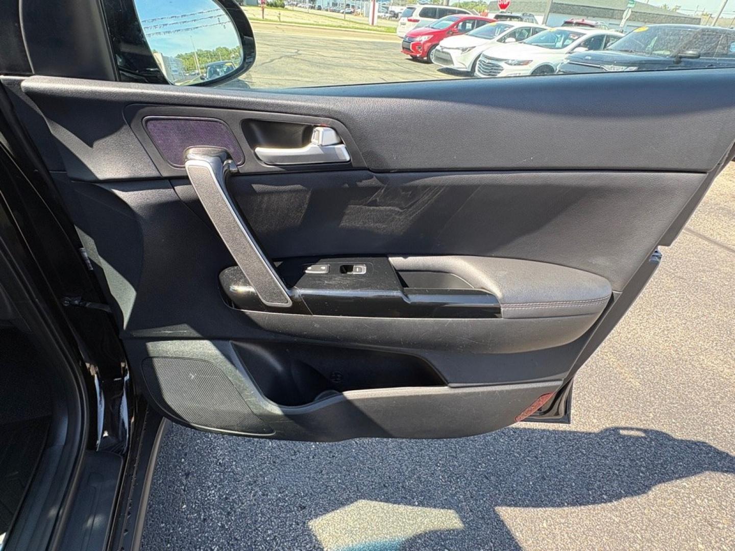 2022 BLACK KIA SPORTAGE EX (KNDPNCAC3N7) with an 2.4L engine, Automatic transmission, located at 501 E. Columbia St., Springfield, OH, 45503, (800) 262-7122, 39.925262, -83.801796- Photo#19