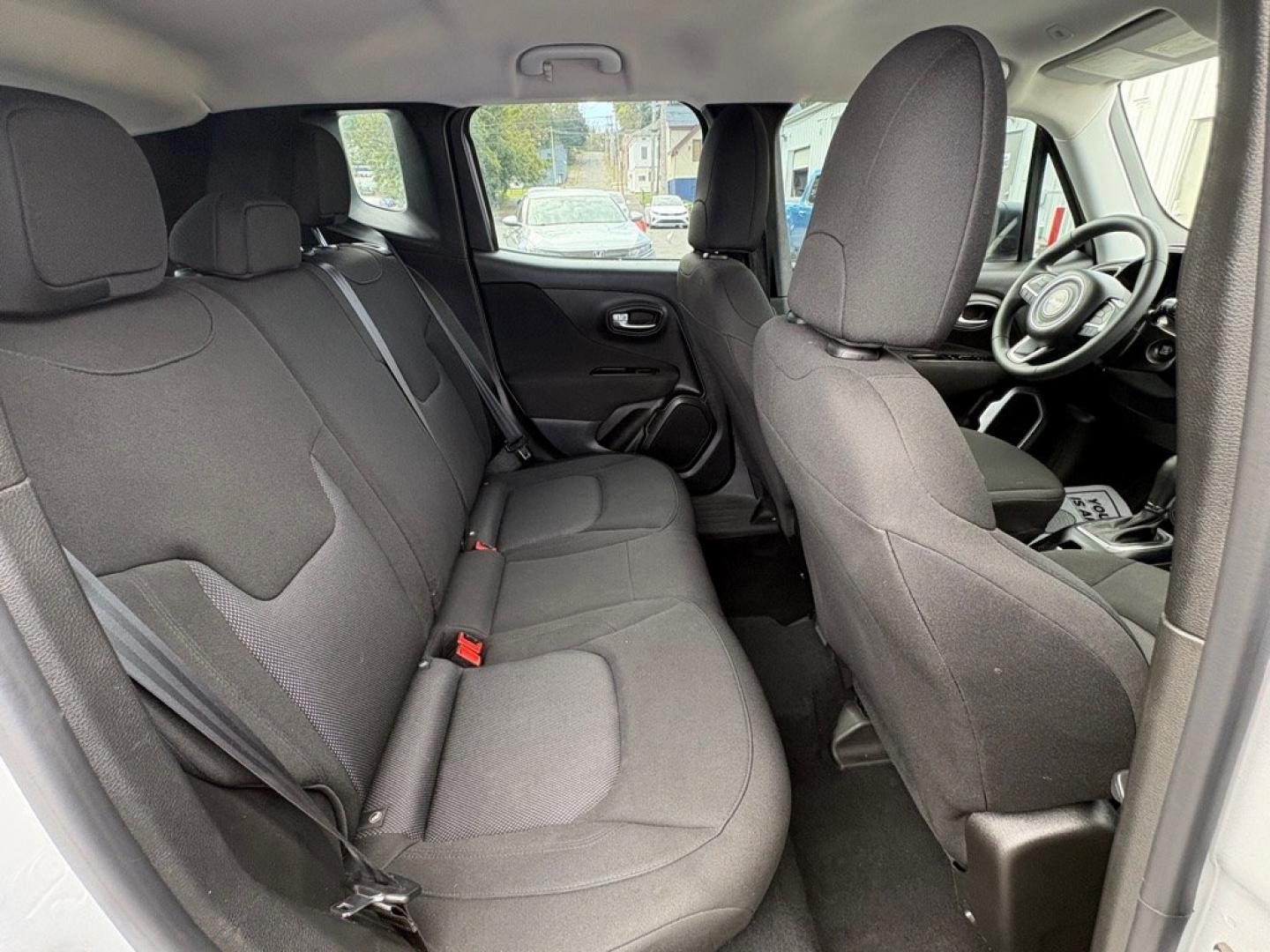 2021 SILVER JEEP RENEGADE SPORT (ZACNJCAB2MP) with an 2.4L engine, Automatic transmission, located at 501 E. Columbia St., Springfield, OH, 45503, (800) 262-7122, 39.925262, -83.801796 - ***Clean Carfax***Sport***FWD***Lane-Departure Warn, Blind Spot, Cross-Path Detection, and Forwand Collison Warning***Apple and Android Auto***New Air Filter, Cabin Air Filter, Wiper Blades, and Sway Bar Links***New Front and Rear Brake Pads and Rotors*** Jay North Auto has offered hand picked- Photo#14